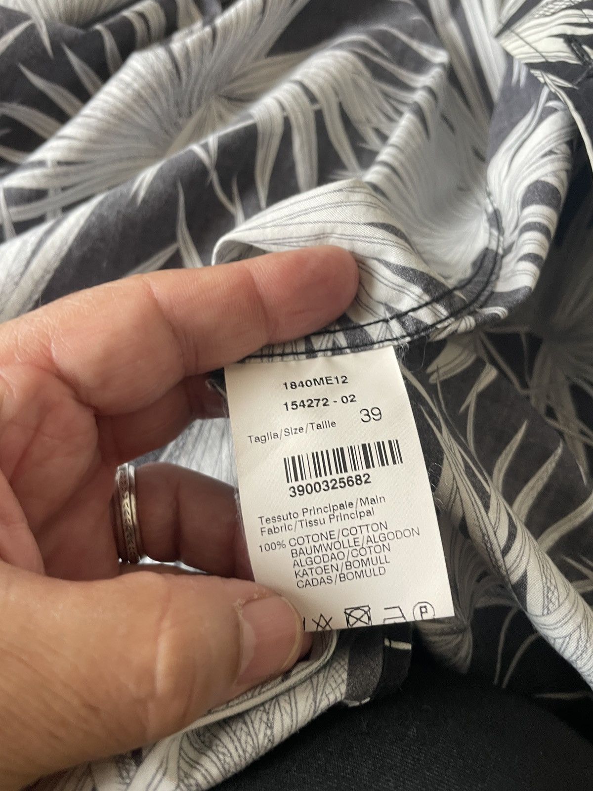 MSGM Shirt Summer 2015 floral button down shirt Size US M / EU 48-50 / 2 - 7 Thumbnail