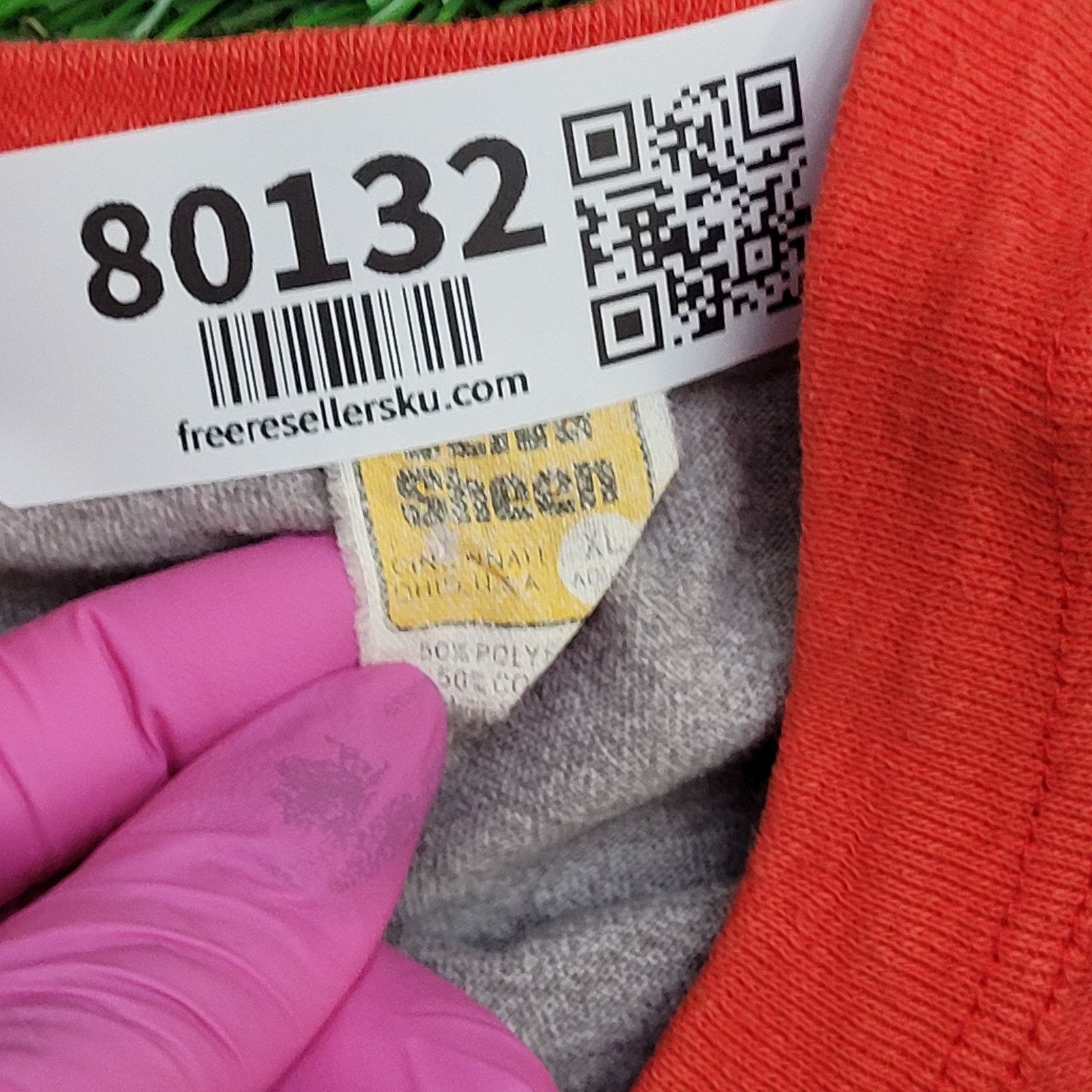 Velva Sheen VTG NC State Wolfpack Baseball Tee Shirt M/L USA 3/4 Sleeve Size US L / EU 52-54 / 3 - 13 Thumbnail