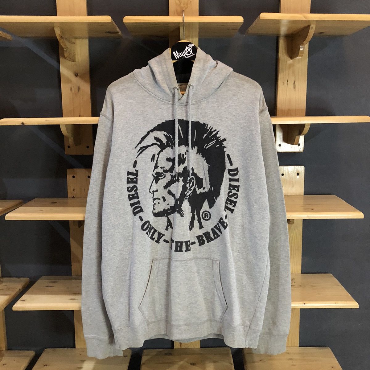 Diesel × Vintage vintage diesel hoodie Size US XL / EU 56 / 4 - 1 Thumbnail