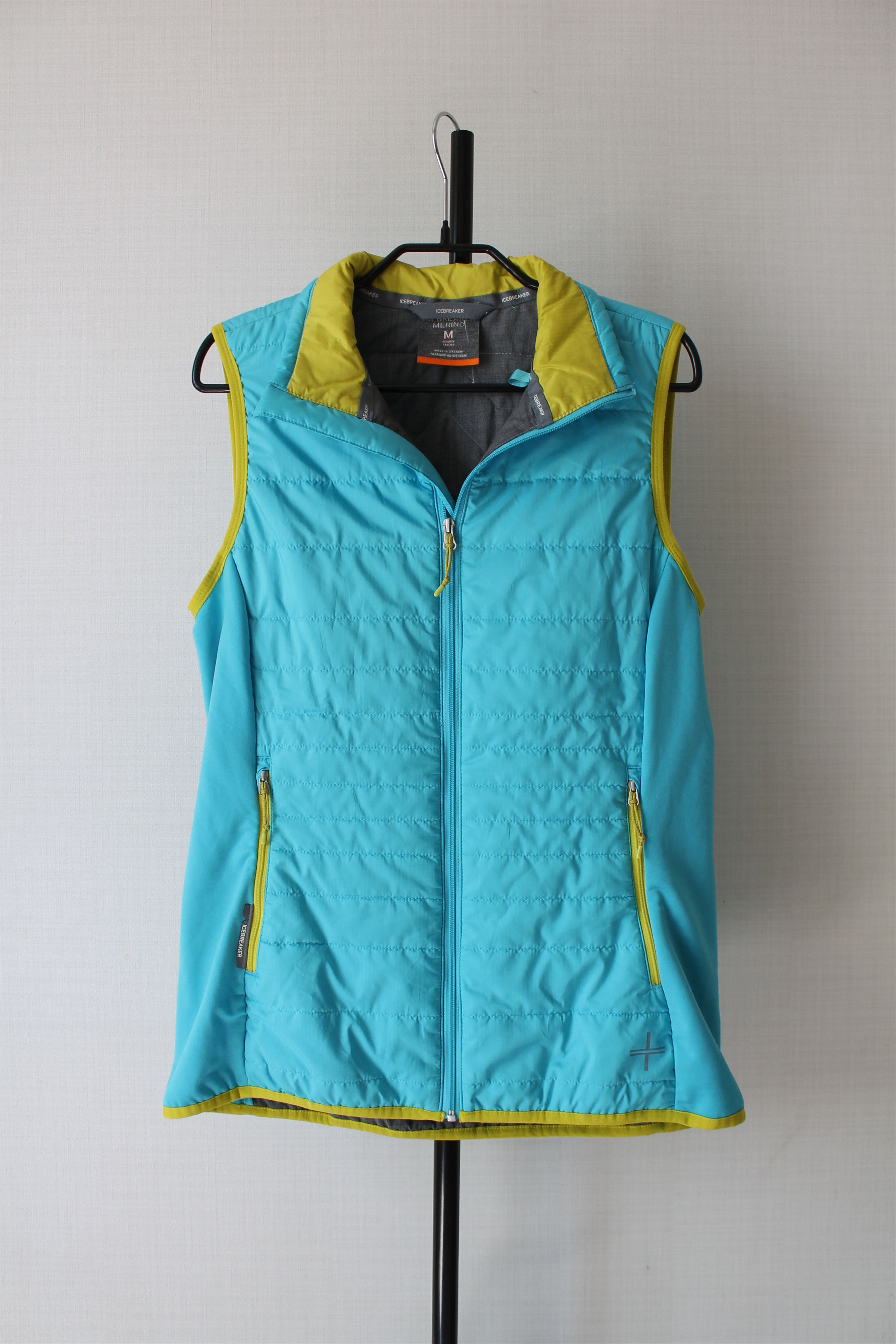 Icebreaker ICEBREAKER MerinoLoft Helix Hybrid Quilted Vest Gilet Size M / US 6-8 / IT 42-44 - 1 Thumbnail