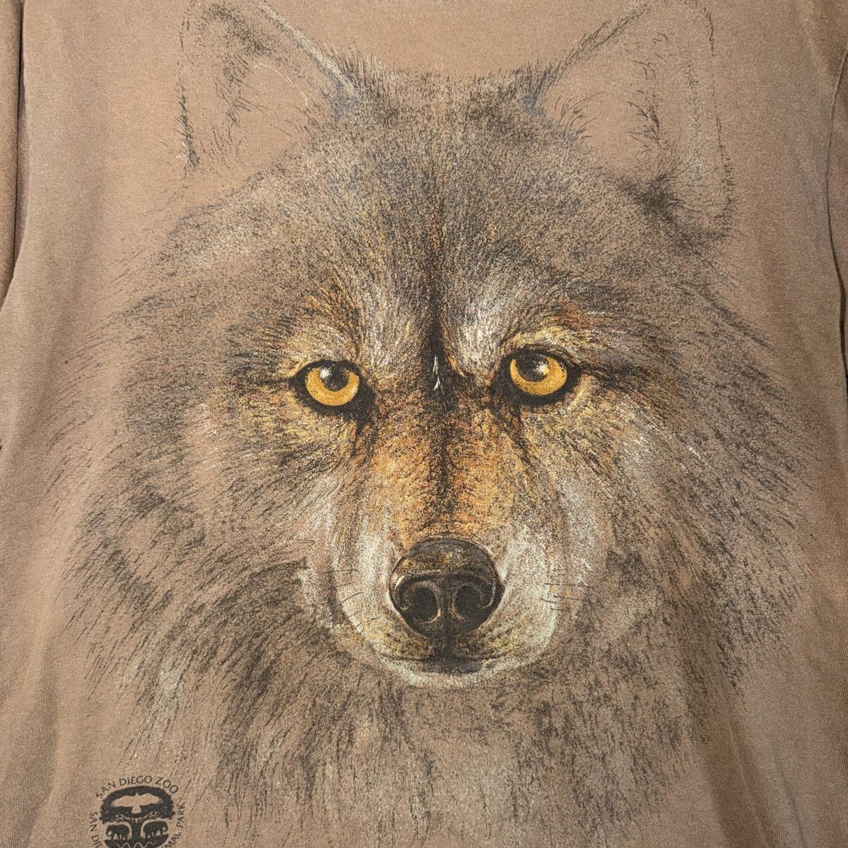 Vintage San Diego Zoo Vintage Brown Medium Tshirt Size US M / EU 48-50 / 2 - 2 Thumbnail