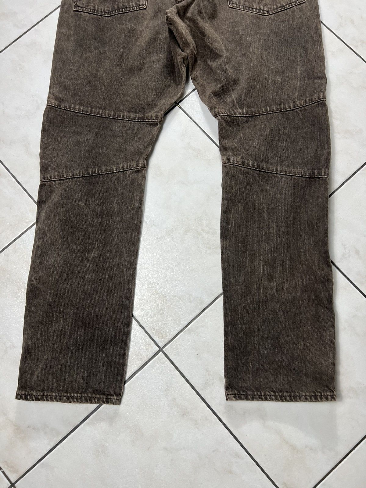 Polo Ralph Lauren Polo Ralph Lauren moto biker denim jeans washed freelander Size US 40 / EU 56 - 11 Thumbnail