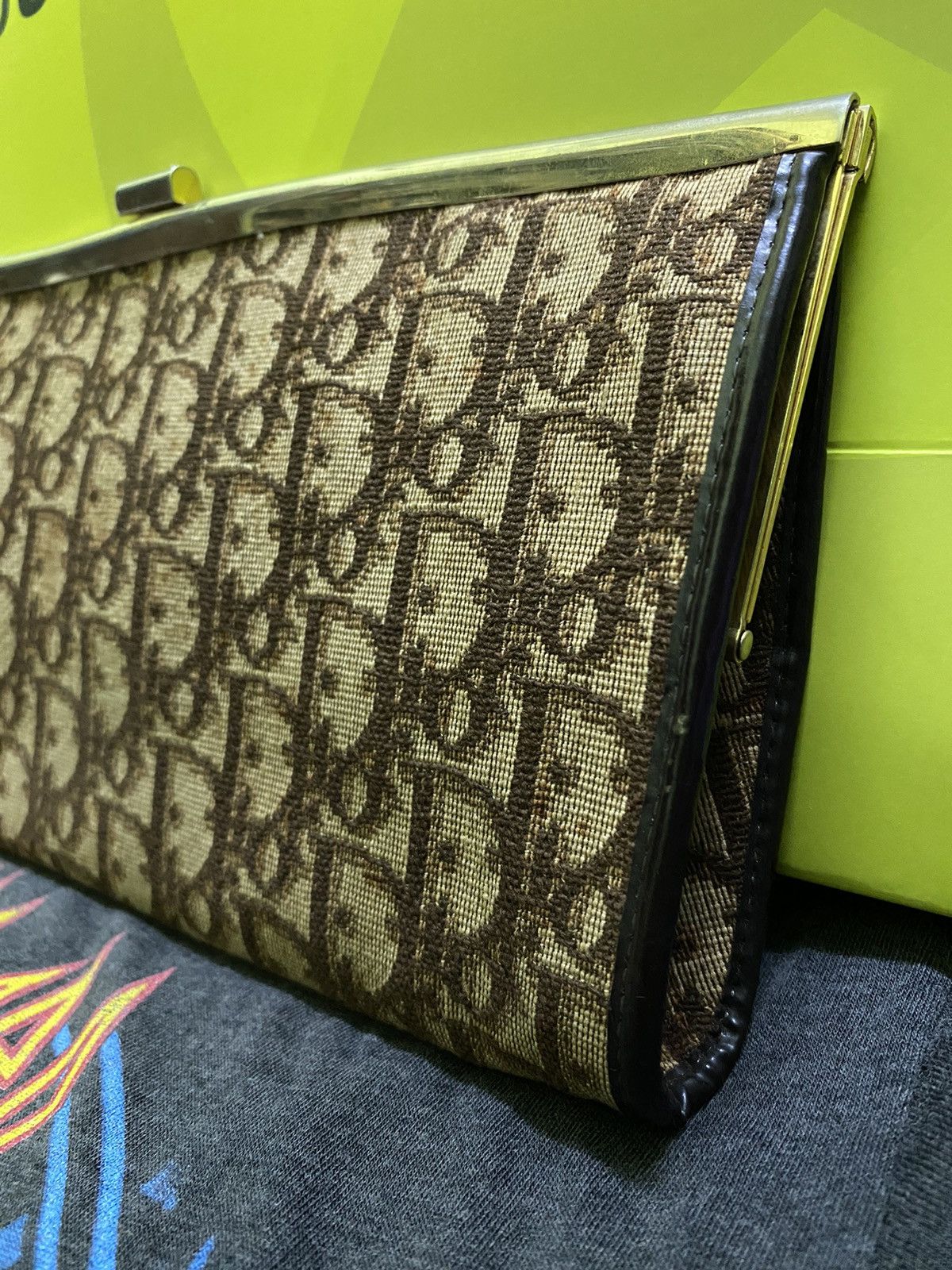 Dior CHRISTIAN DIOR Oblique Clutch Bag Size ONE SIZE - 3 Thumbnail