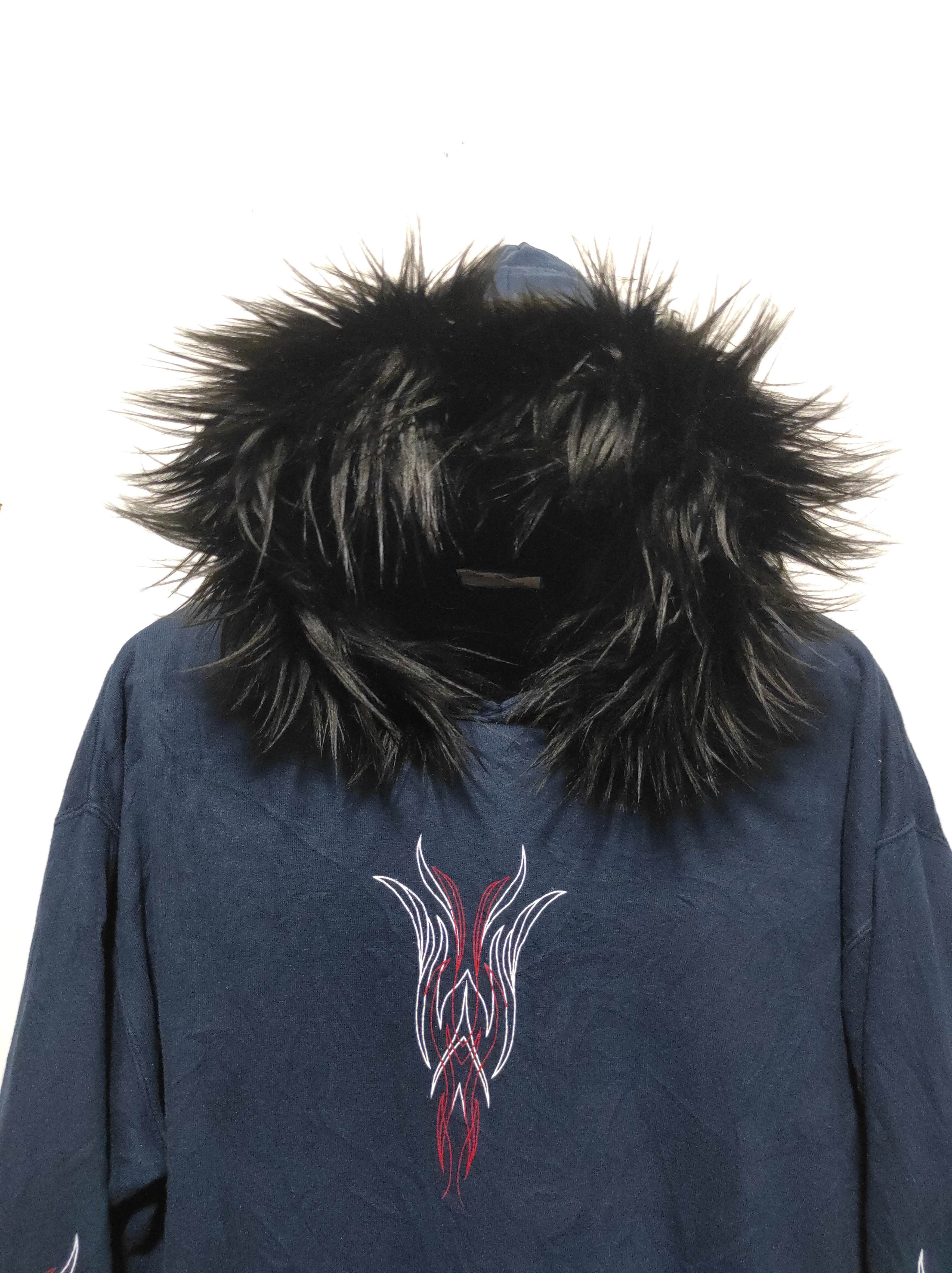 Affliction Black Dog Poem Croos Fur Hoodie i6w9 LGB Style Size US M / EU 48-50 / 2 - 3 Thumbnail