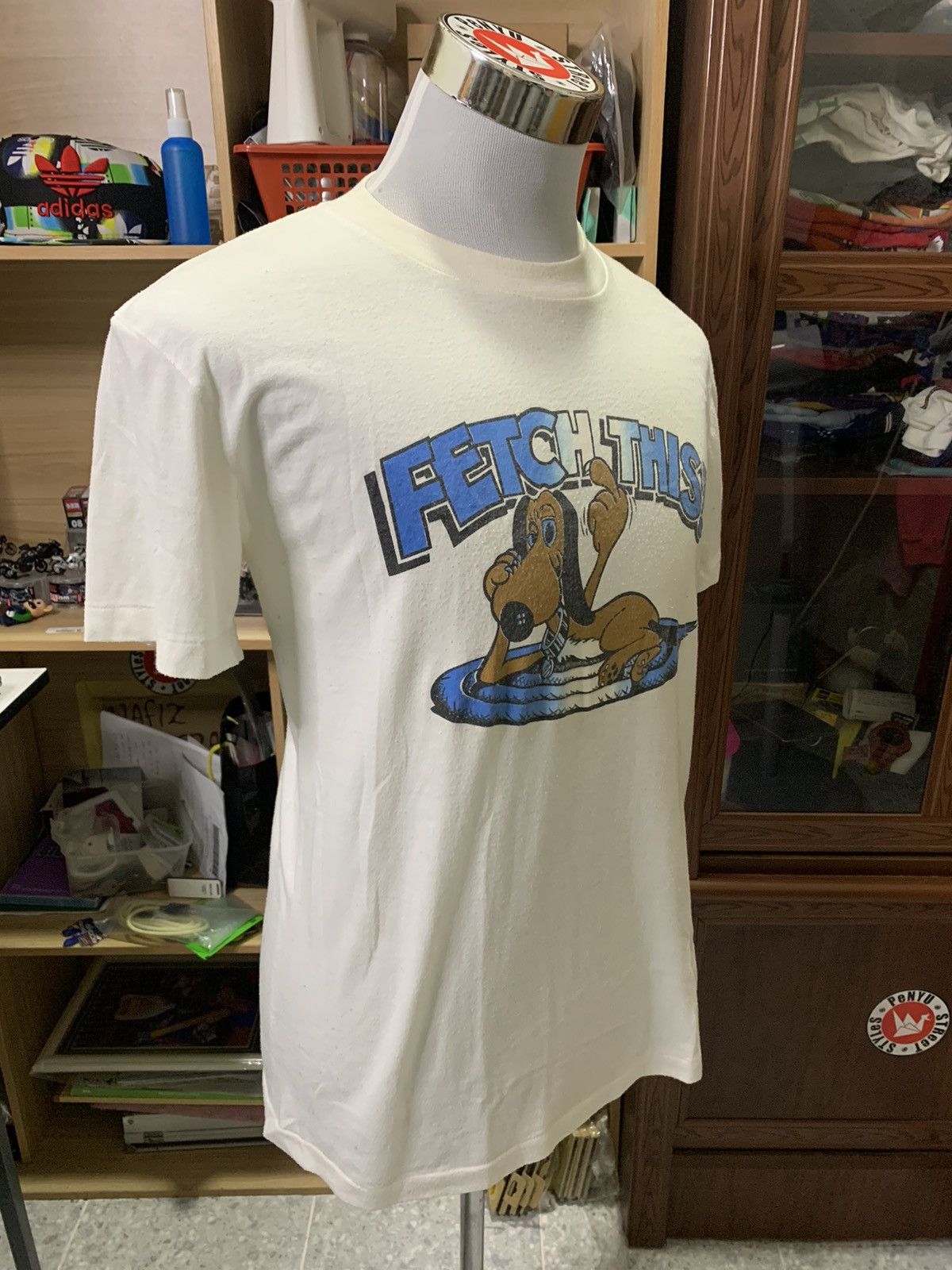 Vintage Vintage Humor Tee Made In Korea Size US L / EU 52-54 / 3 - 3 Thumbnail