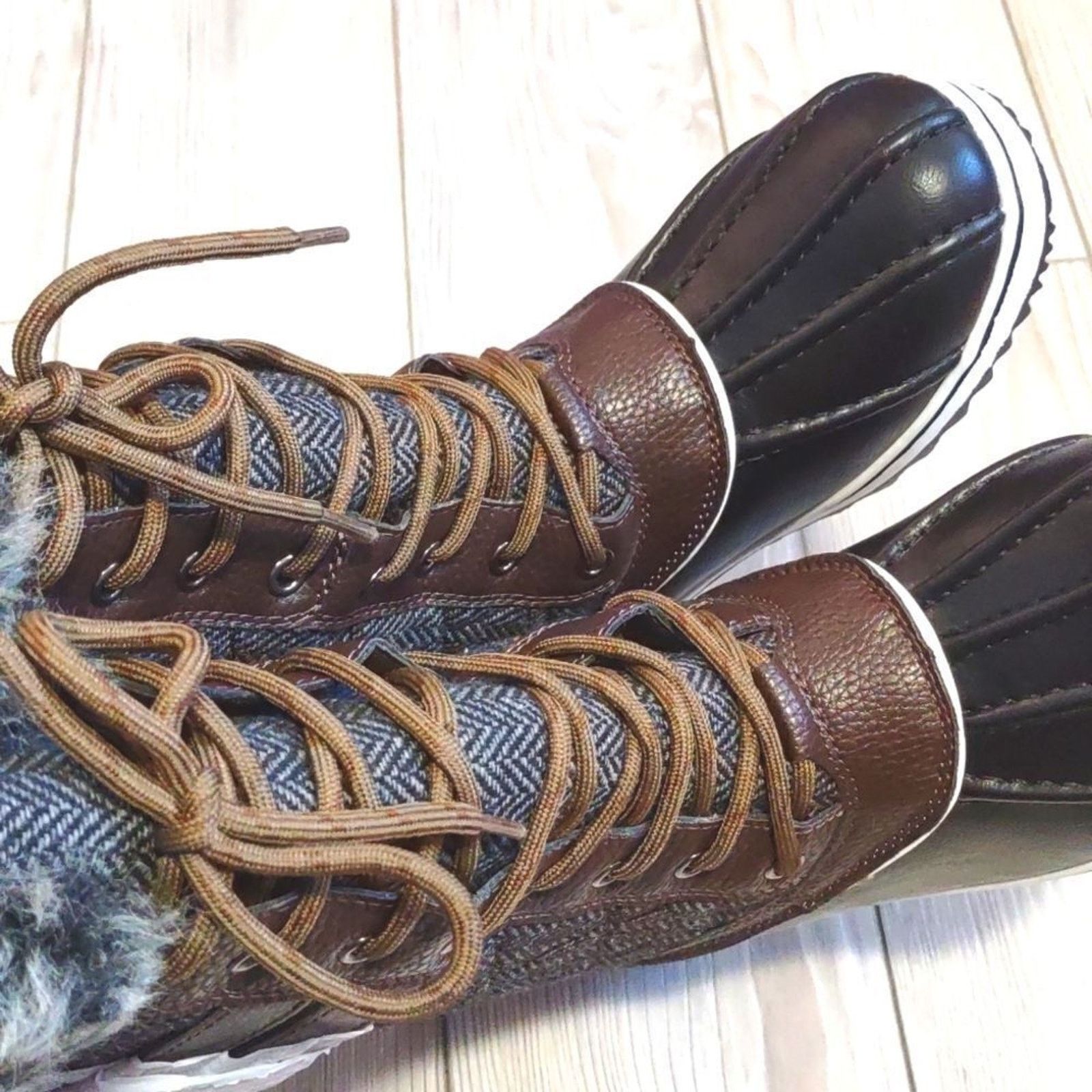 Other (B-1330) Womens Snow Boots Fuzzy Fur Warm Waterproof Size 5 Size US 5 / IT 35 - 6 Thumbnail