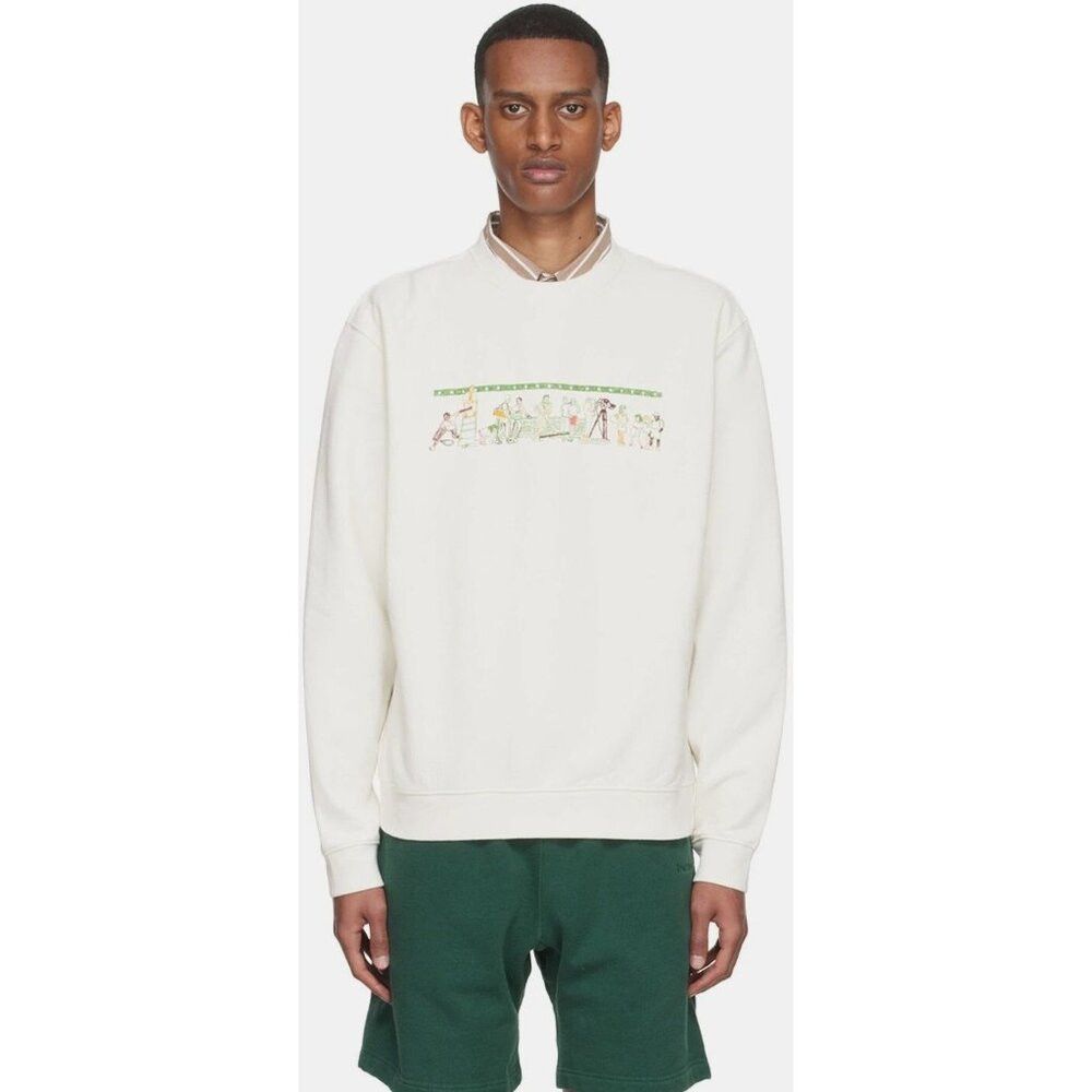 Palmes Palmes Scenery Sweatshirt Size S Mens Off-White $175 Size US S / EU 44-46 / 1 - 1 Thumbnail