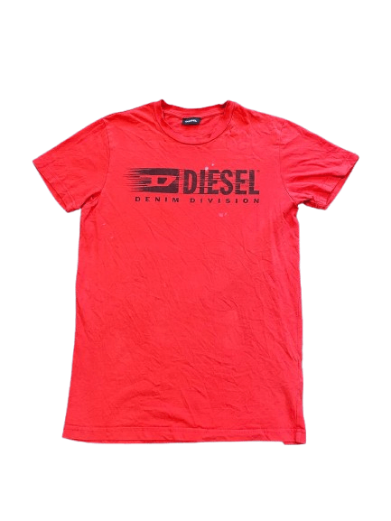 Diesel Vintage Diesel Y2K Logo Red Short Sleeve T-Shirt 14Y Size S Size US S / EU 44-46 / 1 - 1 Thumbnail