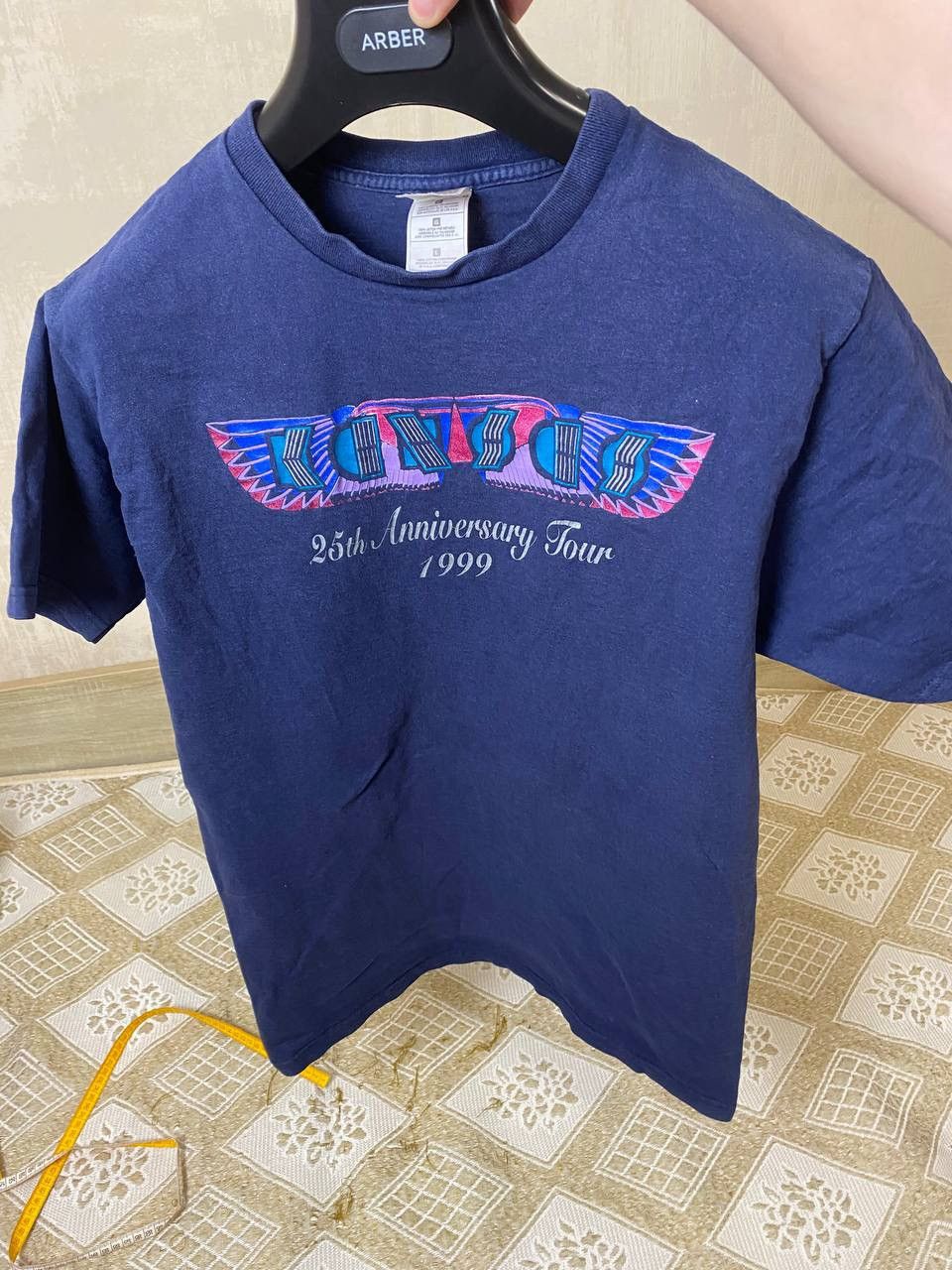 Band Tees 🔥 1999 Kansas 25th Anniversary Tour Rock Band Vintage Shirt Size US L / EU 52-54 / 3 - 6 Thumbnail