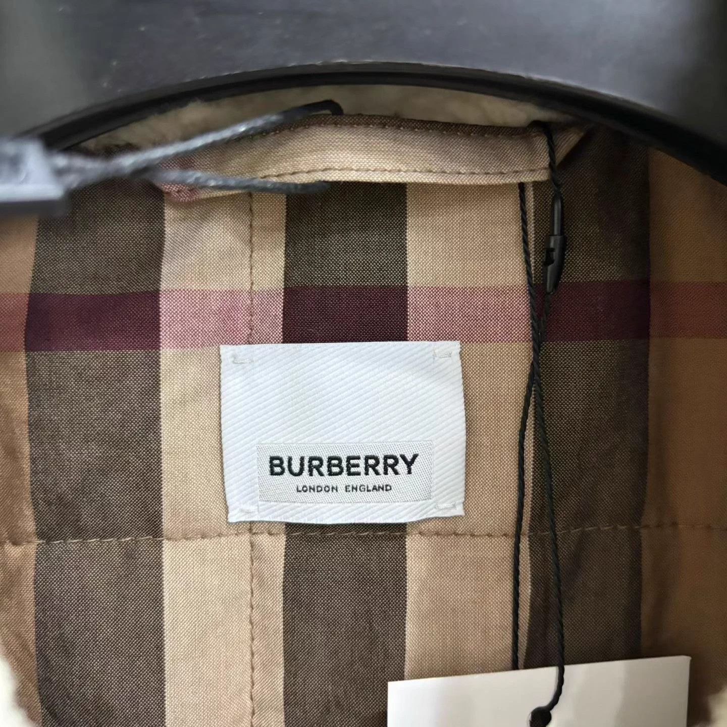 Burberry Burberry ivory exclusive logo long fuzzy coat 38 NWT Size S / US 4 / IT 40 - 3 Thumbnail