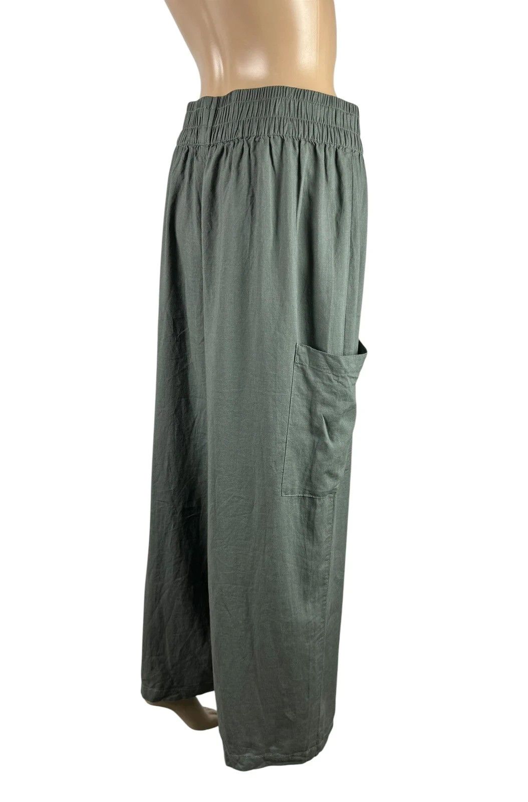 Other Bam Linen Pants Wige Leg size 12 Size 30" / US 8 / IT 44 - 6 Thumbnail
