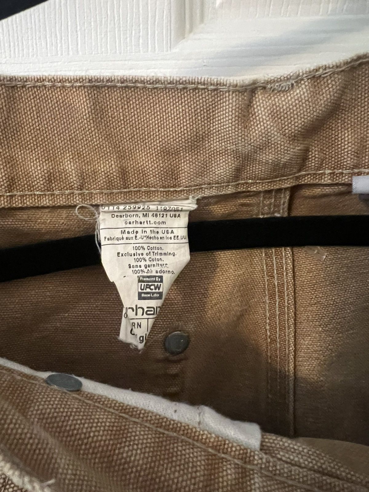 Carhartt × Vintage CarHartt faded pants Size US 31 - 6 Thumbnail