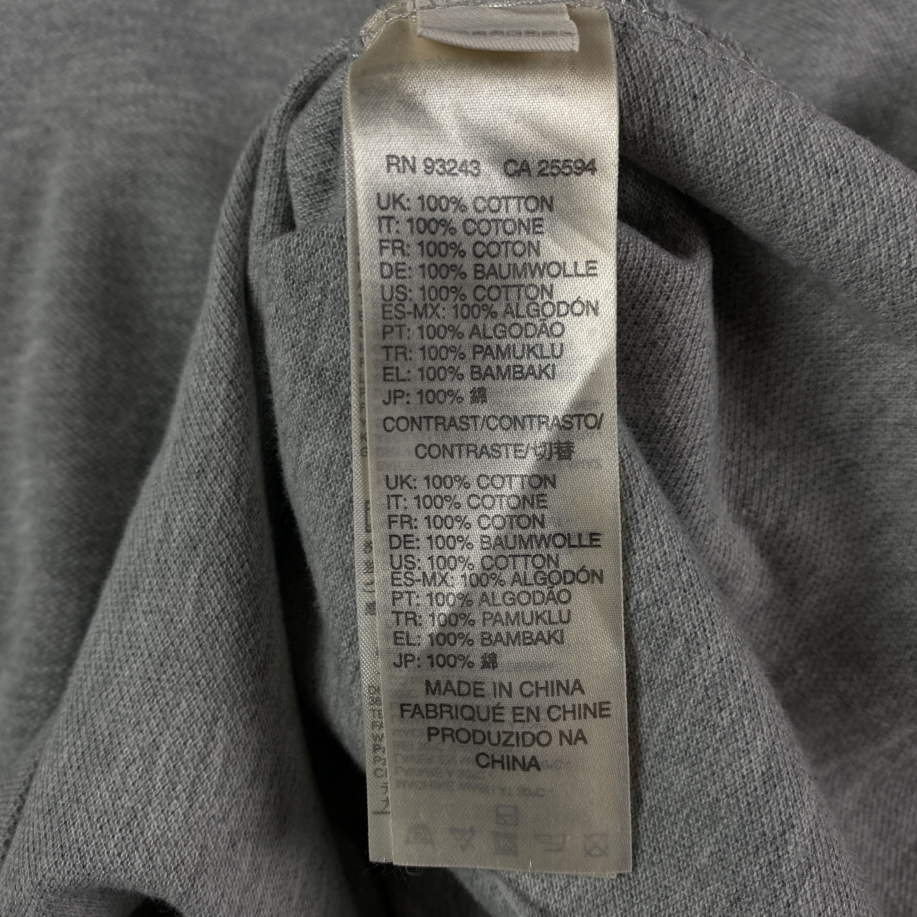 Diesel Men’s Polo T-Shirt Diesel Size XL Gray Size US XL / EU 56 / 4 - 5 Thumbnail