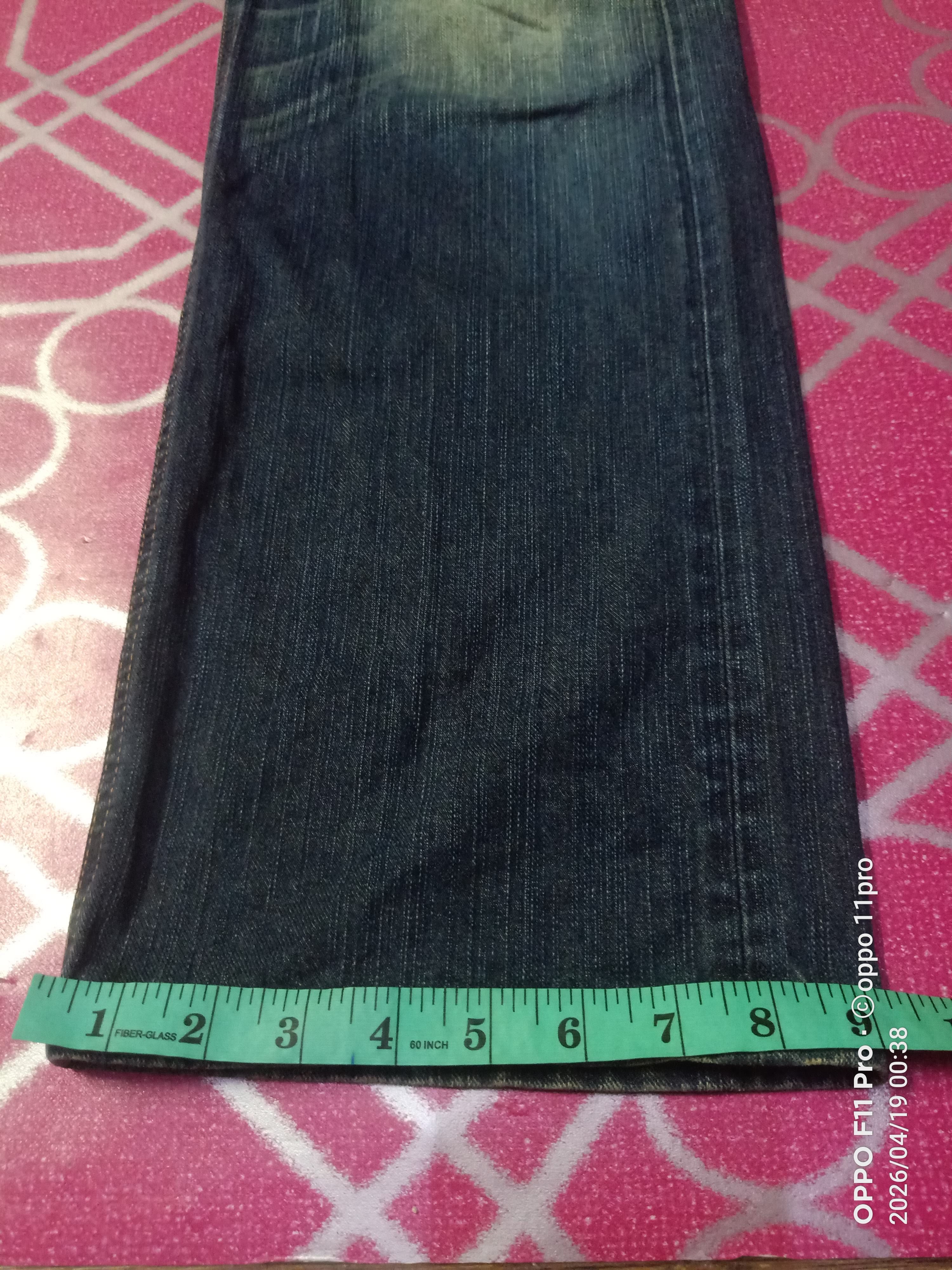 Japanese Brand 💥Vintage Edwin 404XV Flare Denim Men 💥 Size US 34 / EU 50 - 9 Thumbnail