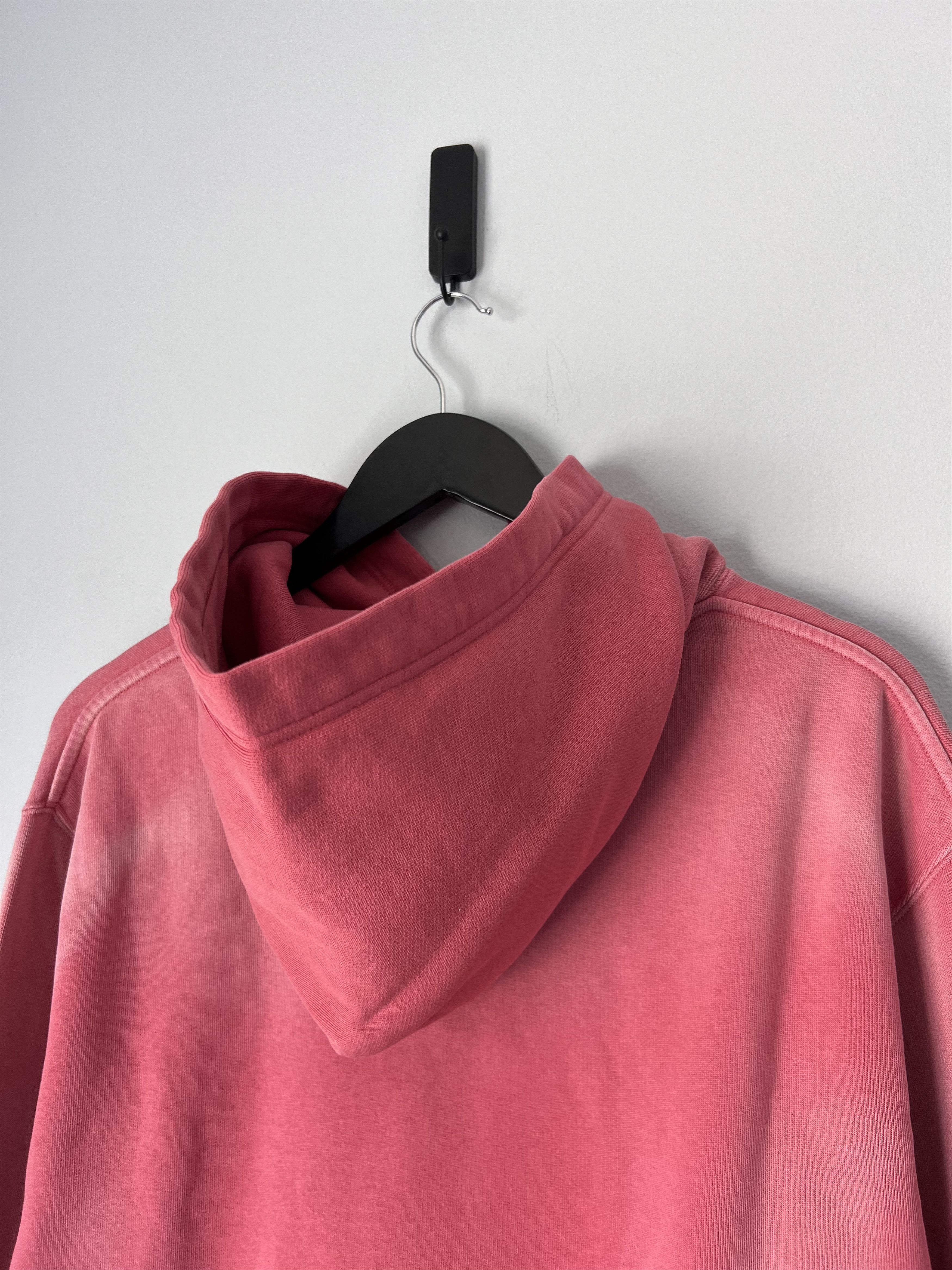 Loewe Loewe Slim Fit Washed Hoodie in Washed Pink Size US M / EU 48-50 / 2 - 7 Thumbnail