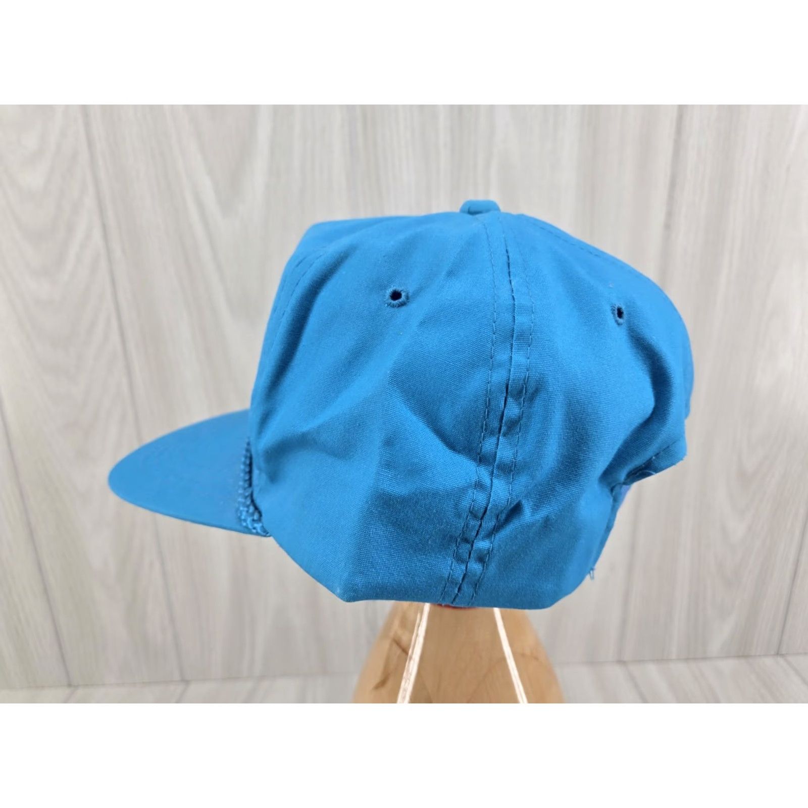 Roper VINTAGE Creative Ministries Rope Hat Trucker Hat Teal Illusion Ventriloquism Blue One Size Men Mens Size ONE SIZE - 7 Thumbnail