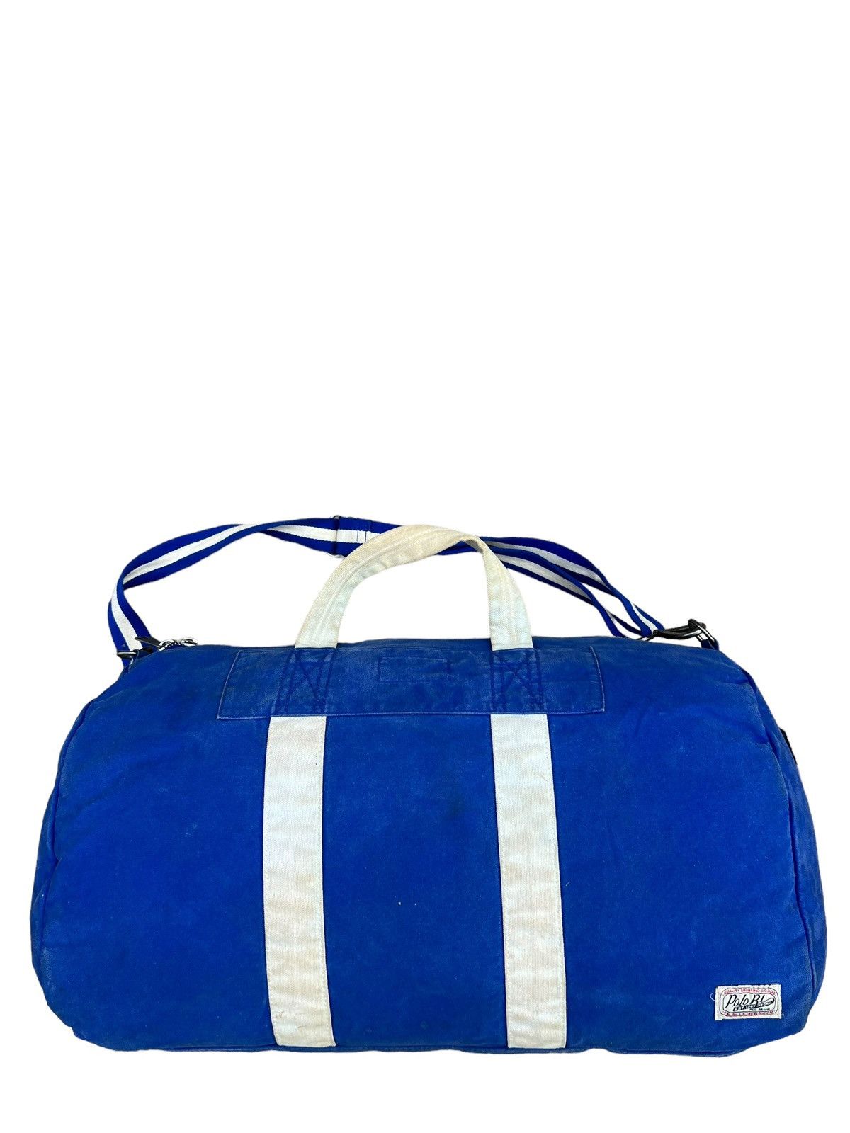 Polo Ralph Lauren Vintage Ralph Lauren Football Muddy Dirty Duffle Teavel Bag Size ONE SIZE - 9 Thumbnail