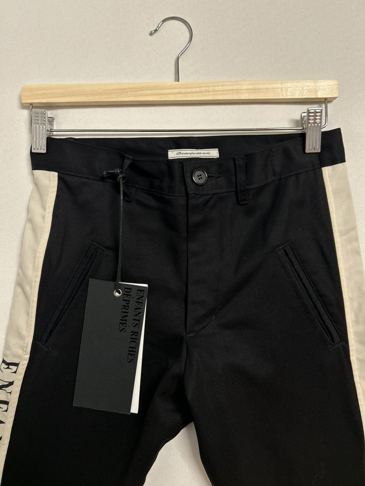 Enfants Riches Deprimes SS2018 Flared Side Stripe Logo Pants Size US 30 / EU 46 - 10 Thumbnail