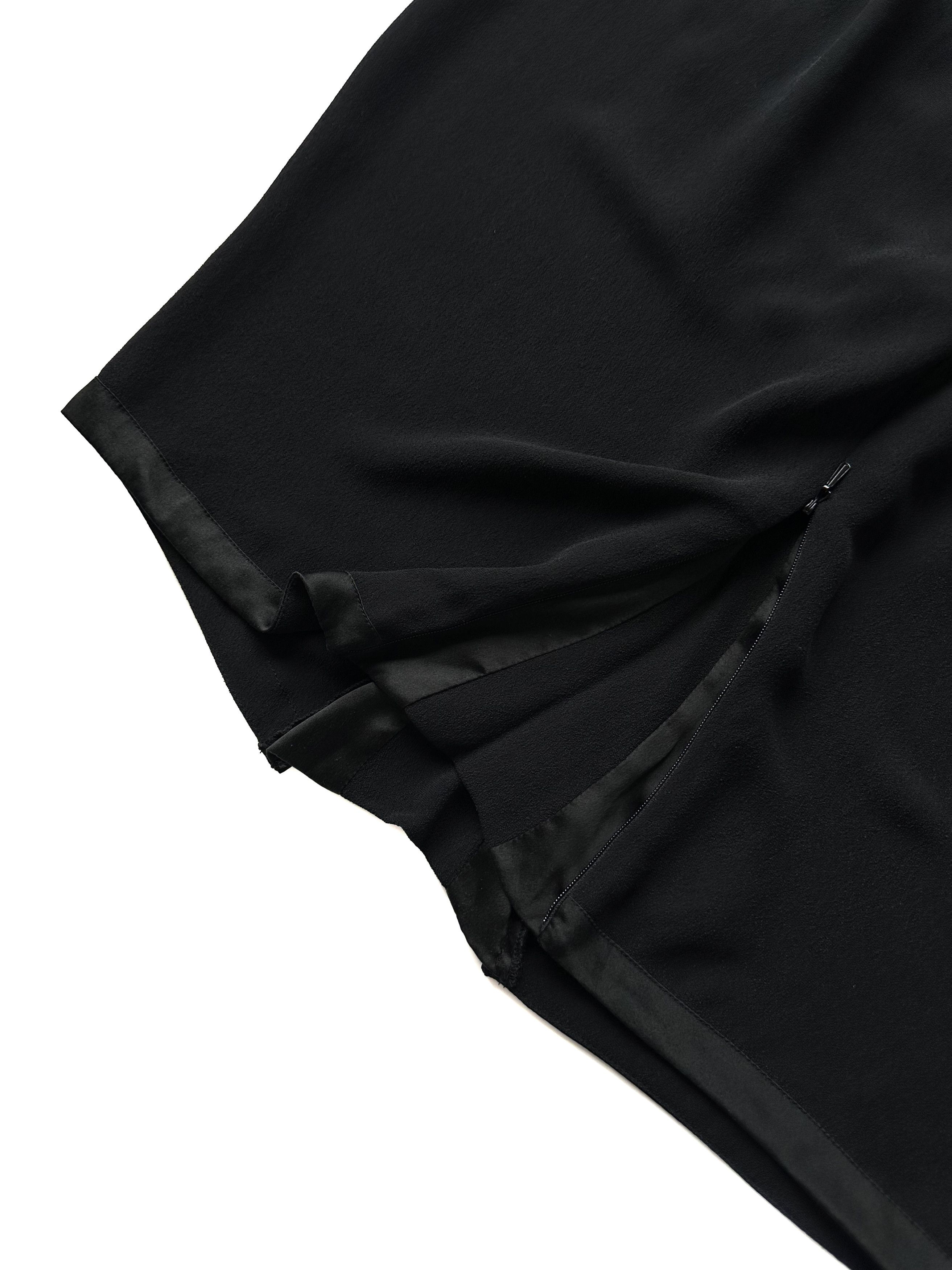 H&M × Stella McCartney Stella McCartney × H&M black silk skirt Size 26" / US 2 / IT 38 - 5 Thumbnail