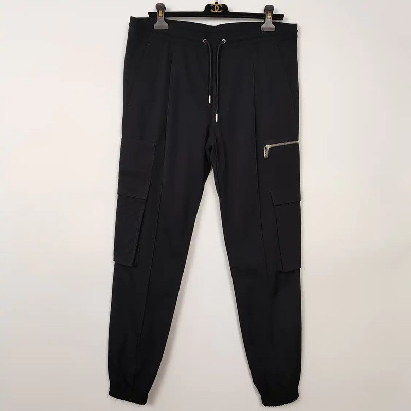 Dior Dior Men's Casual Black Wool Pants 0089 Size US 32 / EU 48 - 1 Thumbnail