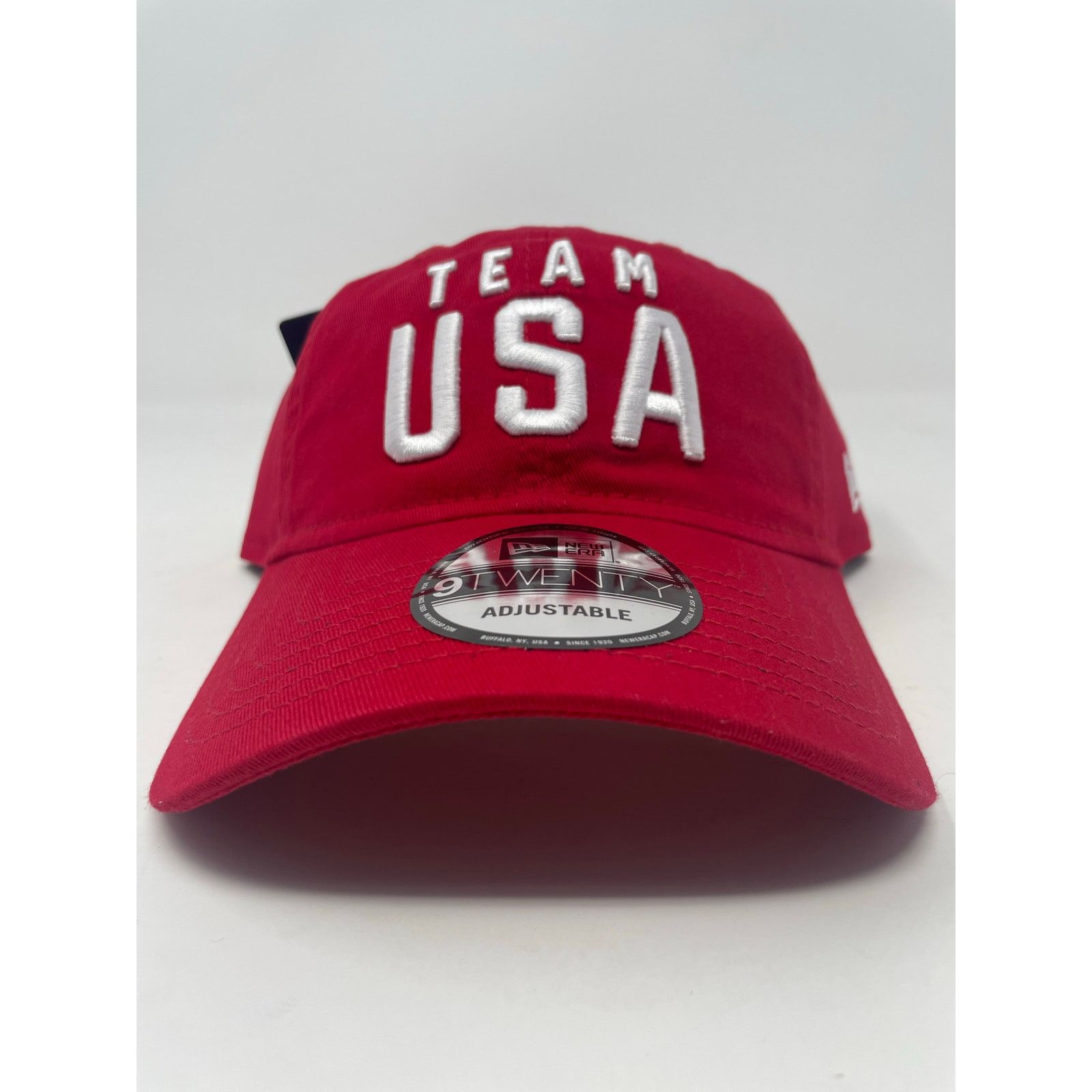 New Era New Era Team USA Olympics 9TWENTY Adjustable Hat Cap Red Men Size ONE SIZE - 2 Thumbnail
