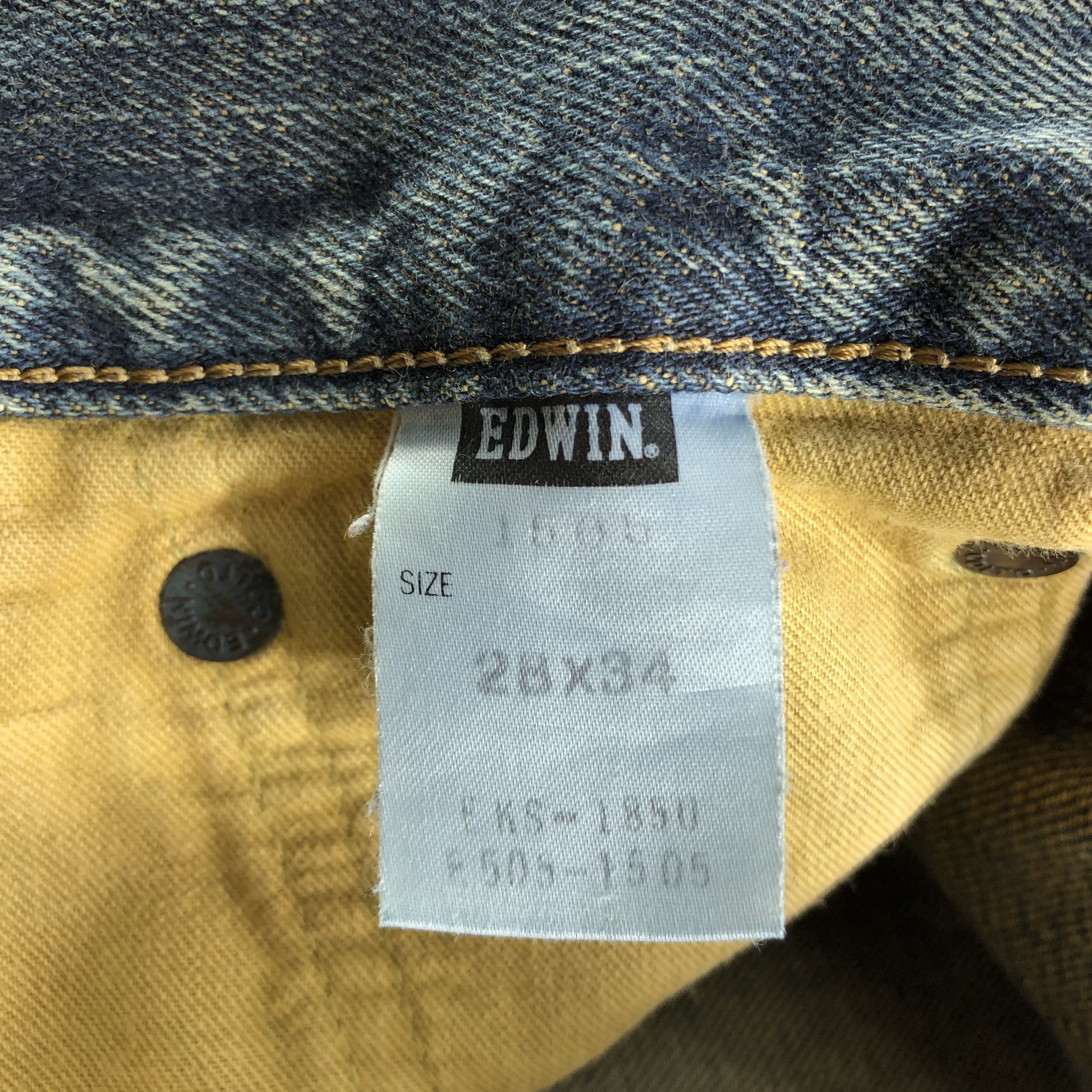 Edwin Vintage Edwin 505 Selvedge Jeans-JM3540 Size US 29 - 9 Thumbnail