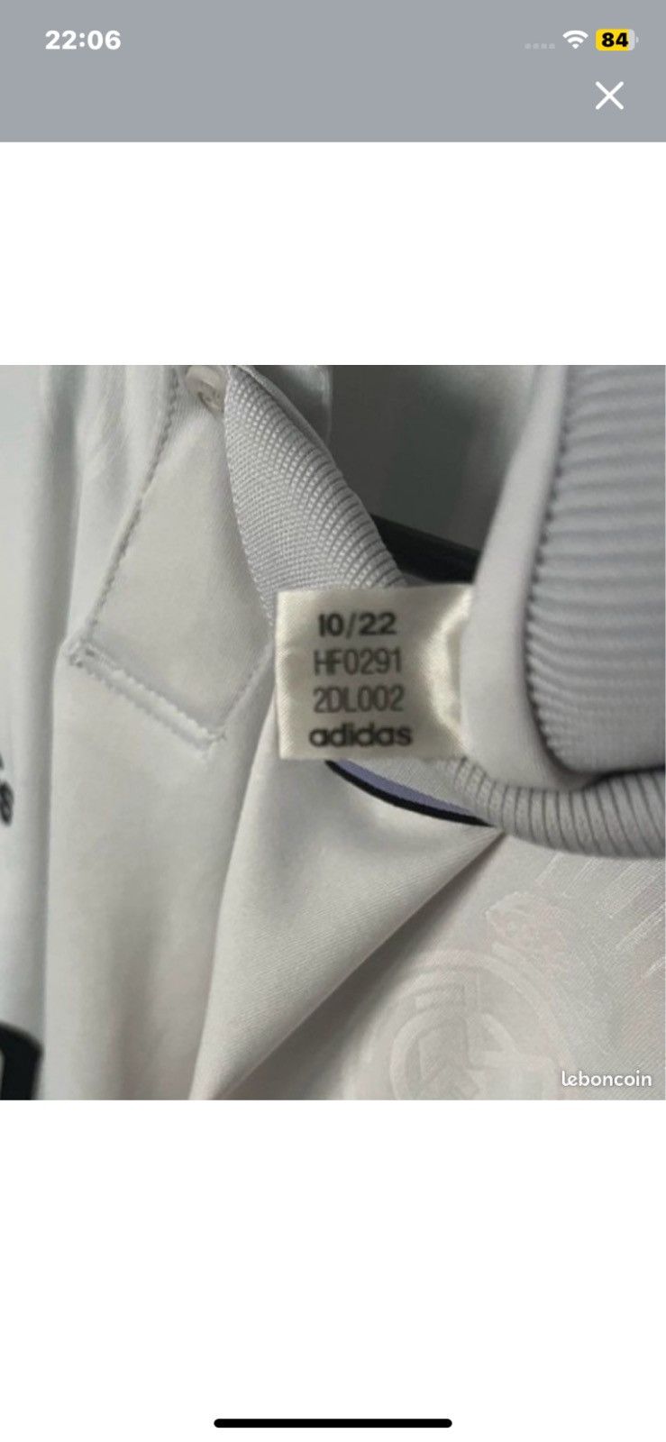 Adidas Jersey tchouameni real madrid Size US L / EU 52-54 / 3 - 9 Thumbnail