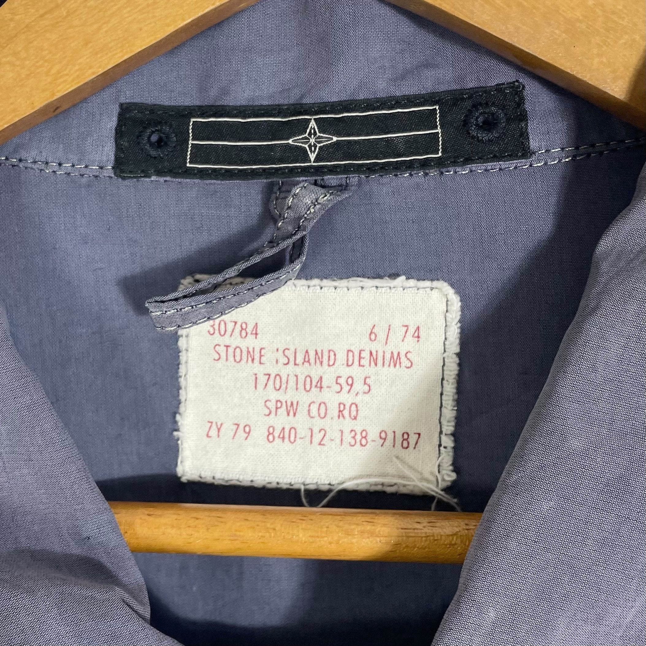Stone Island Vintage Stone Island Denims S/S 2008 Light Jacket Size US L / EU 52-54 / 3 - 9 Thumbnail