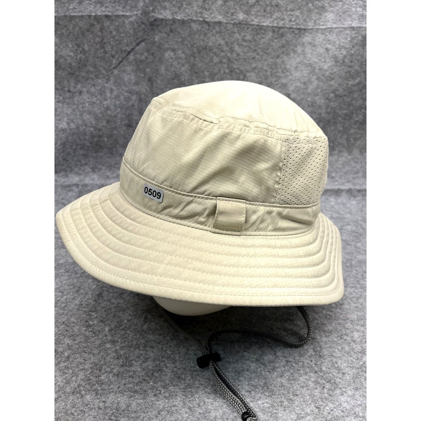 Vintage Solar Escape Boonie Hat Adult One Size Beige 100% Polyester Camp Beach Hat/Cap Pattern: Solid Unisex Adults Adjustable Lightweight Size ONE SIZE - 4 Thumbnail