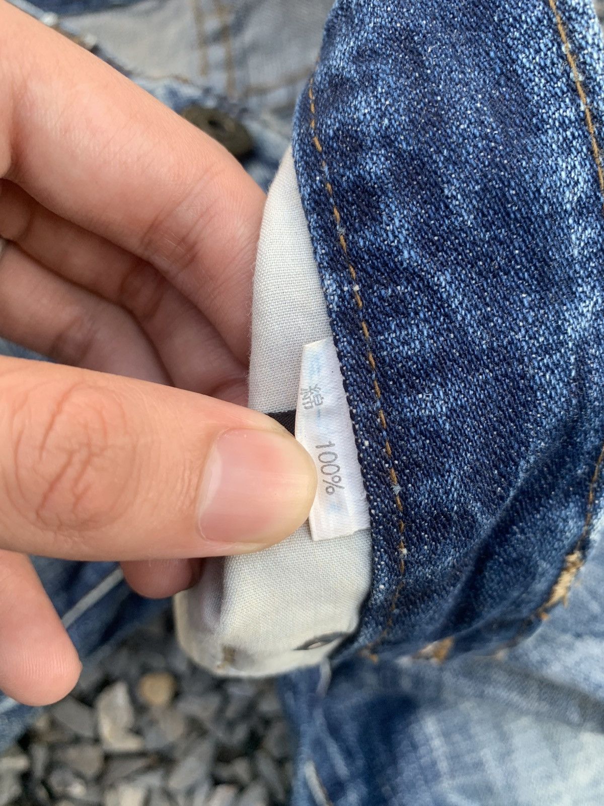 Tornado Mart Flare Cook Jeans Rusty Punk Japanese Distressed denim Size US 28 / EU 44 - 19 Thumbnail