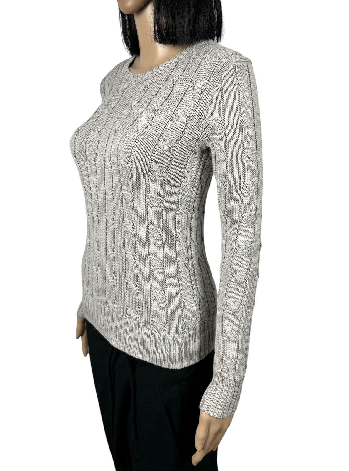Polo Ralph Lauren Polo Ralph Lauren Cable Knit Cotton Sweater size XS Size XS / US 0-2 / IT 36-38 - 4 Thumbnail