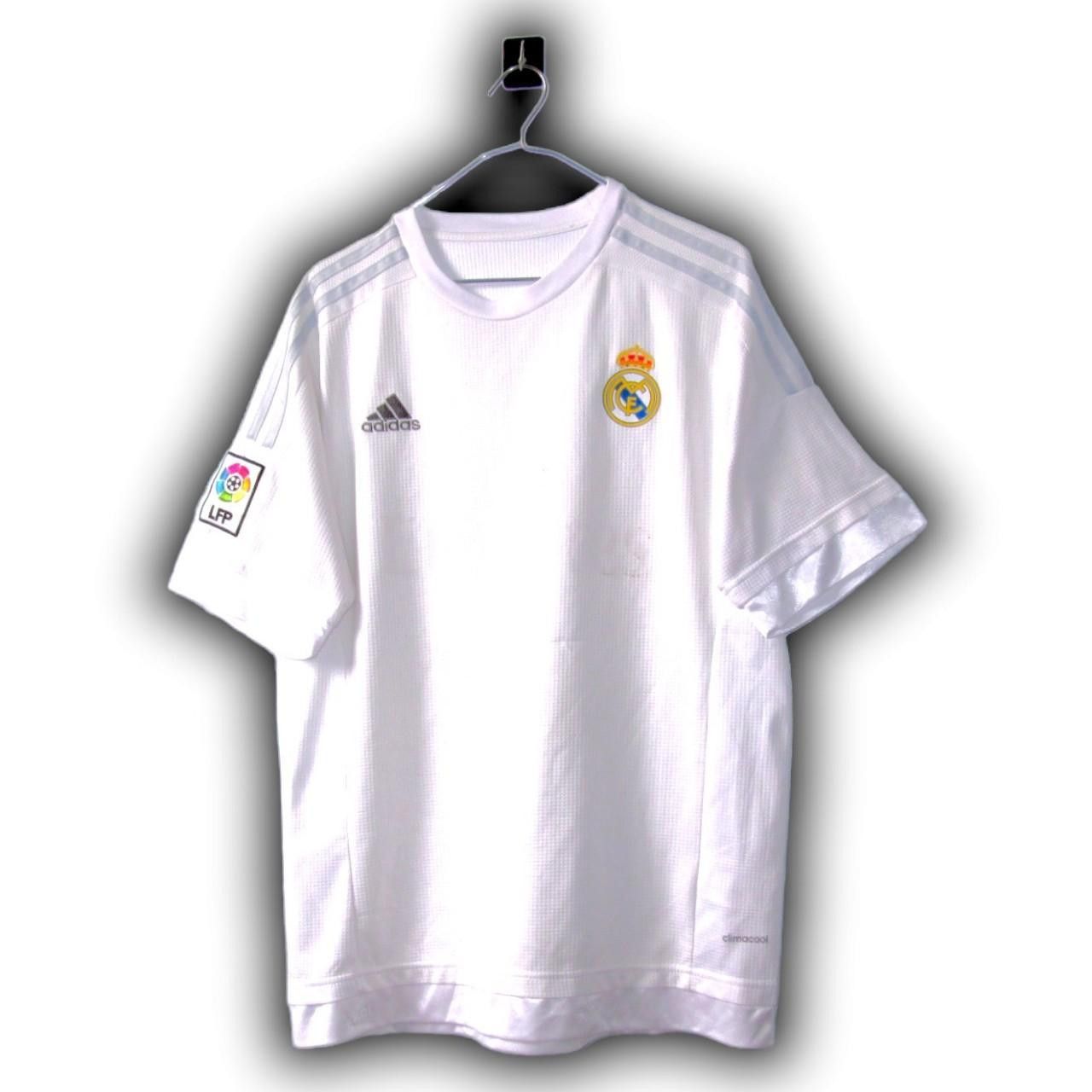 Adidas Real Madrid 2015 2016 Home Shirt Jersey Size US M / EU 48-50 / 2 - 3 Thumbnail