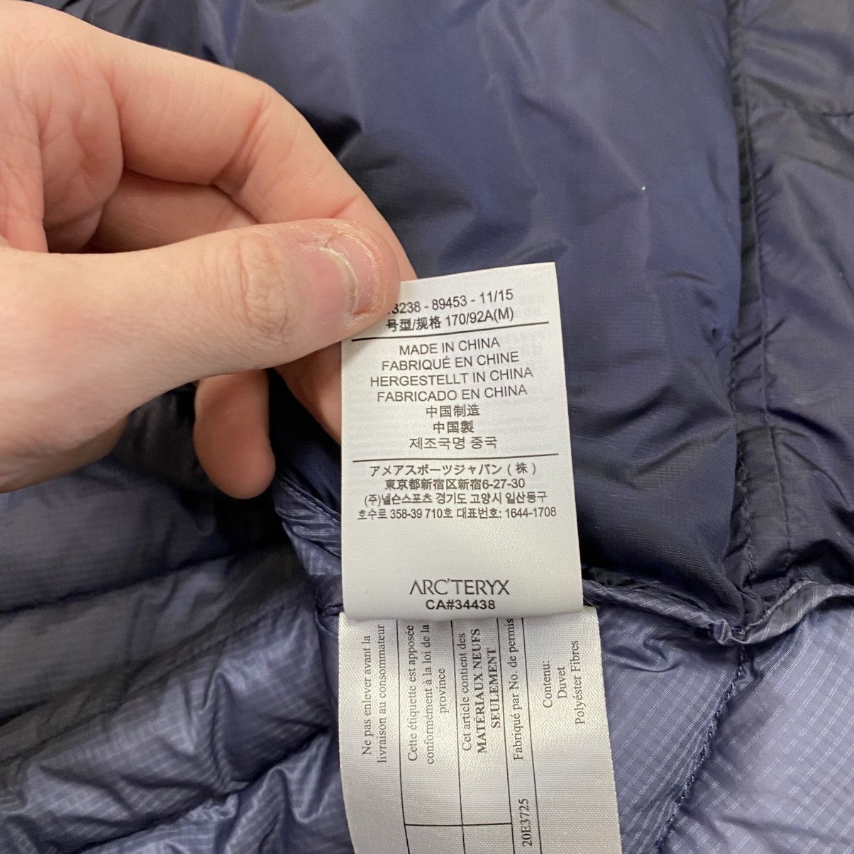 Arc'teryx Arcteryx Puffer Jacket Thorium AR Hoody Size US S / EU 44-46 / 1 - 7 Thumbnail
