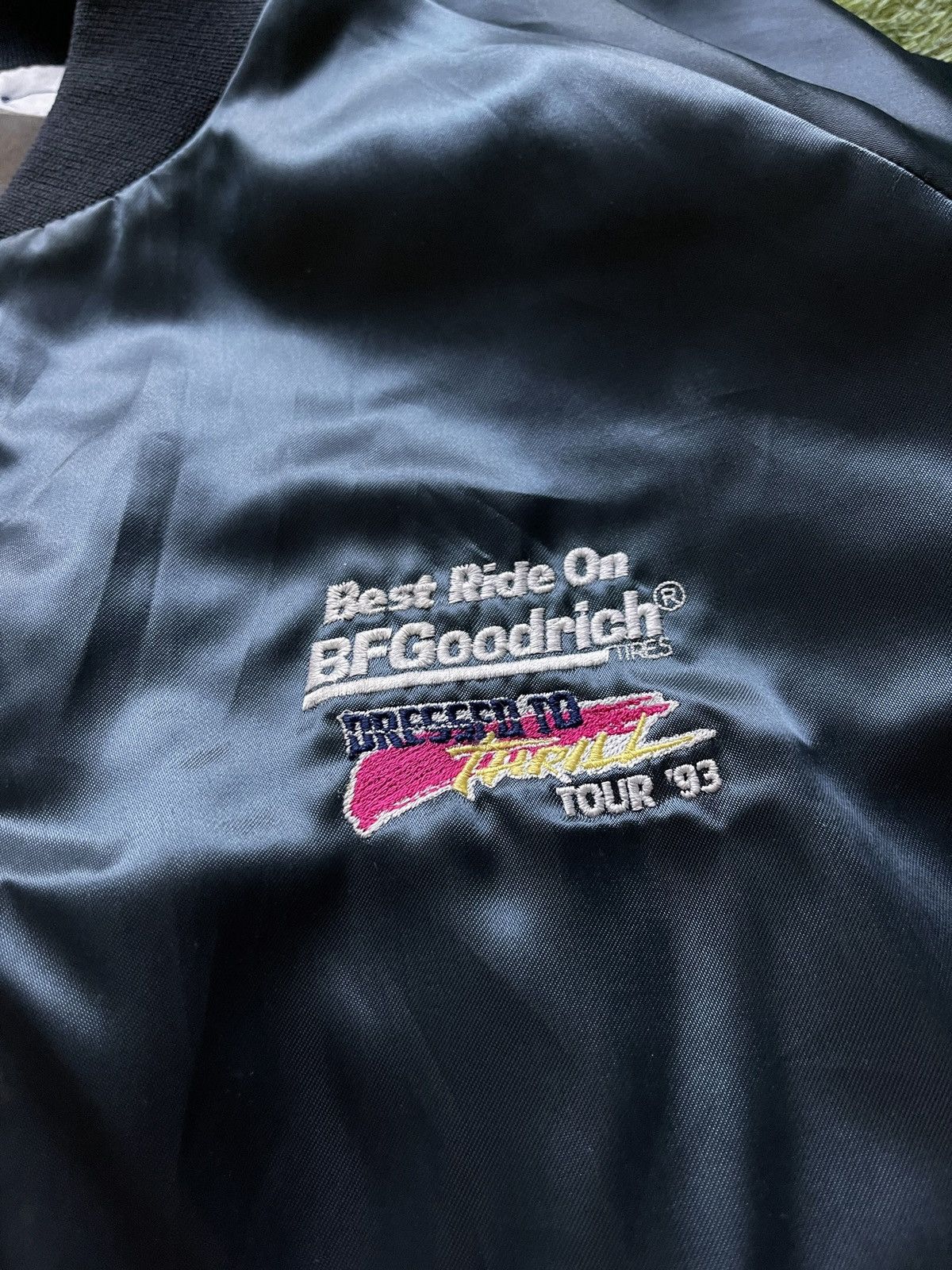 Auburn Sportswear Vintage 90s BFGoodrich Bomber Jacket Made In USA Size US XL / EU 56 / 4 - 3 Thumbnail