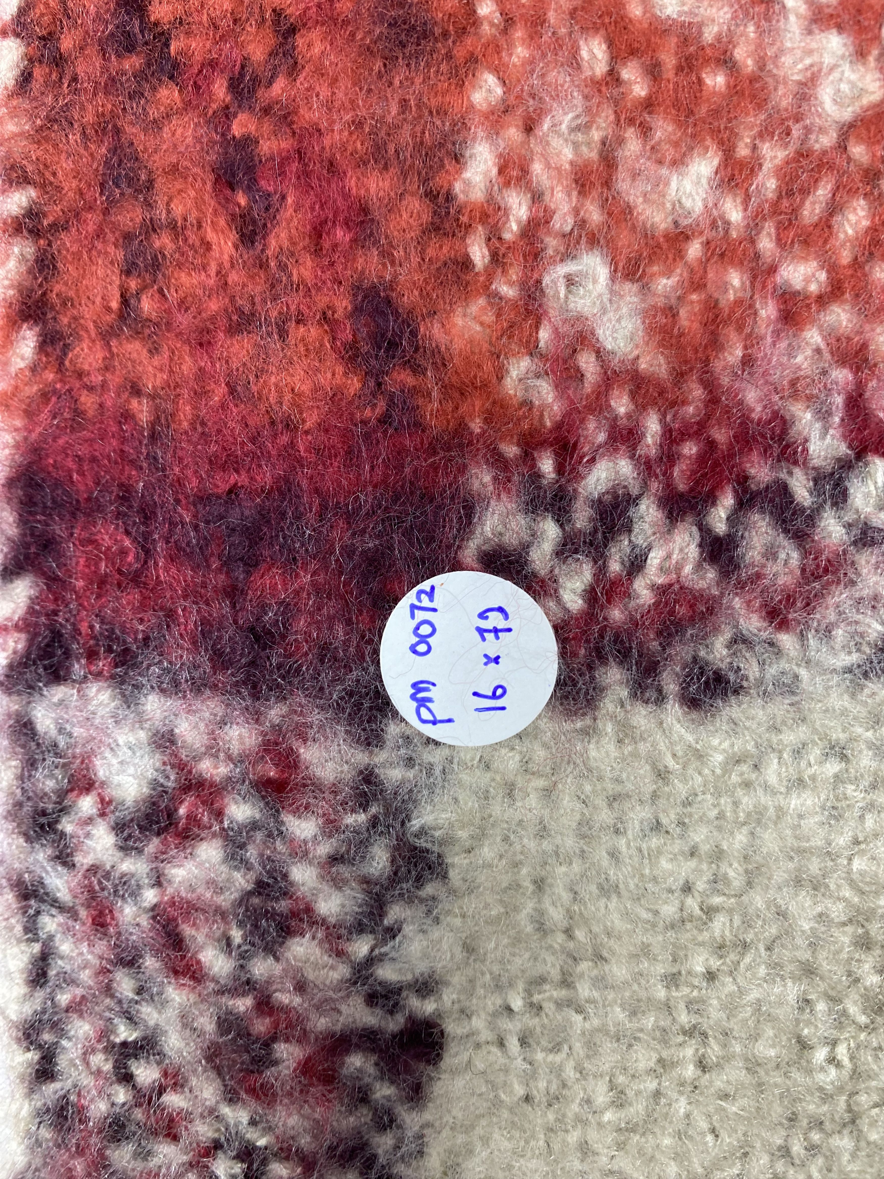 Japanese Brand Vintage Mohair Scarf / Muffler Neckwear PM0072 Size ONE SIZE - 4 Thumbnail
