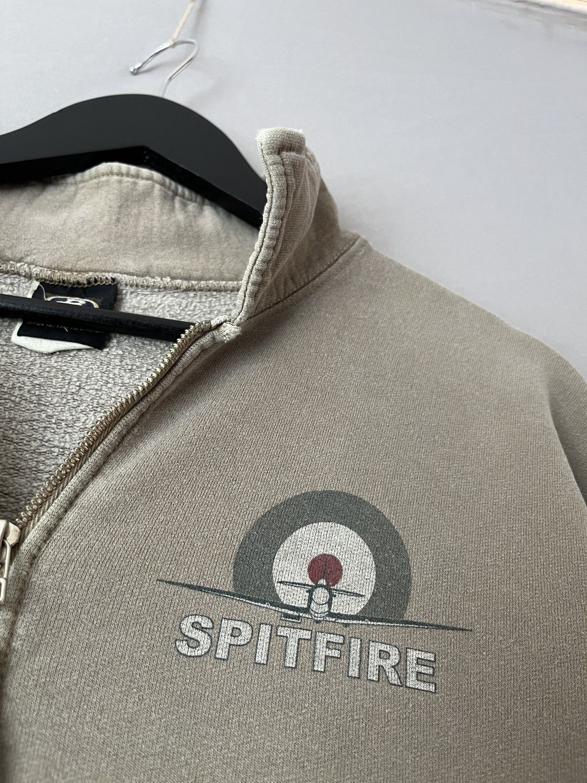 Spitfire Labusch Skywear Inc. Spitfire Vintage Faded Zip Pullover Size US XXL / EU 58 / 5 - 6 Thumbnail