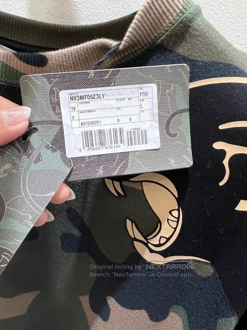 Valentino Valentino Camouflage long-sleeved top Size US M / EU 48-50 / 2 - 4 Thumbnail
