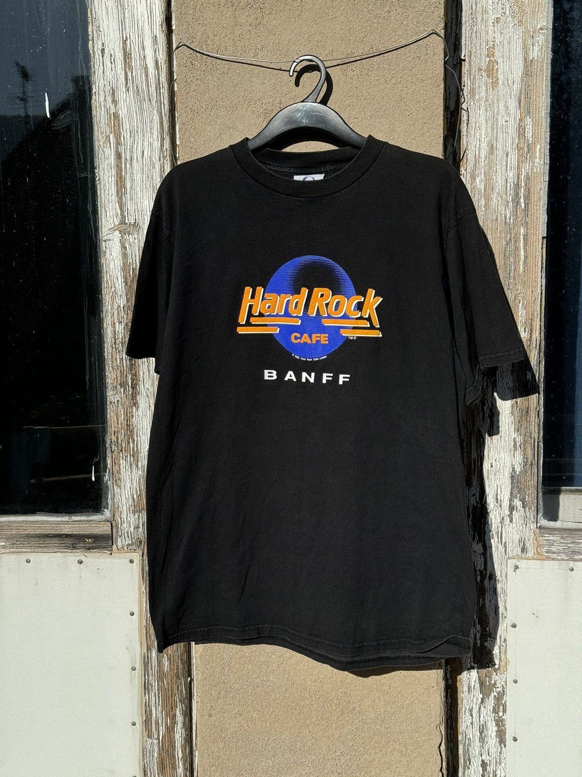Hard Rock Cafe Vintage 1989 Hard Rock Cafe Banff Size US XL / EU 56 / 4 - 1 Thumbnail
