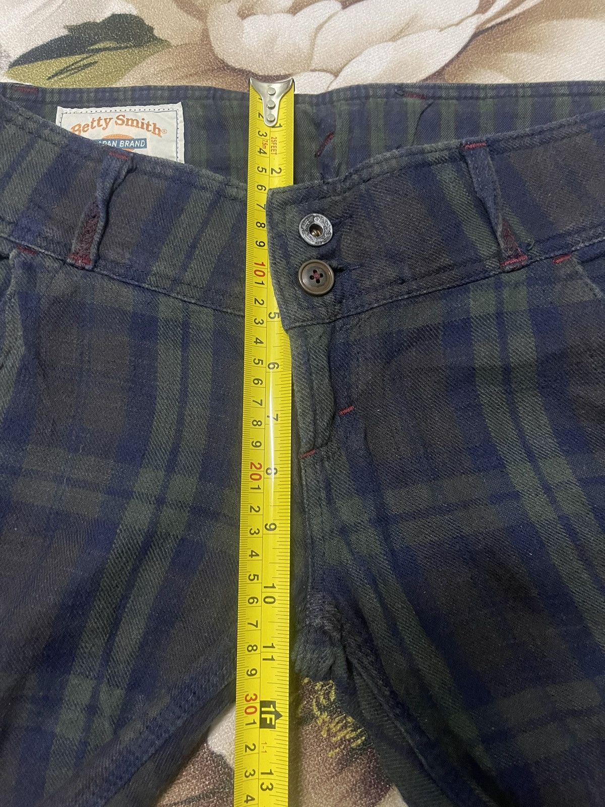 Japanese Brand Betty Smith Bootcut Carpenter Buckled Back Size US 31 - 17 Thumbnail