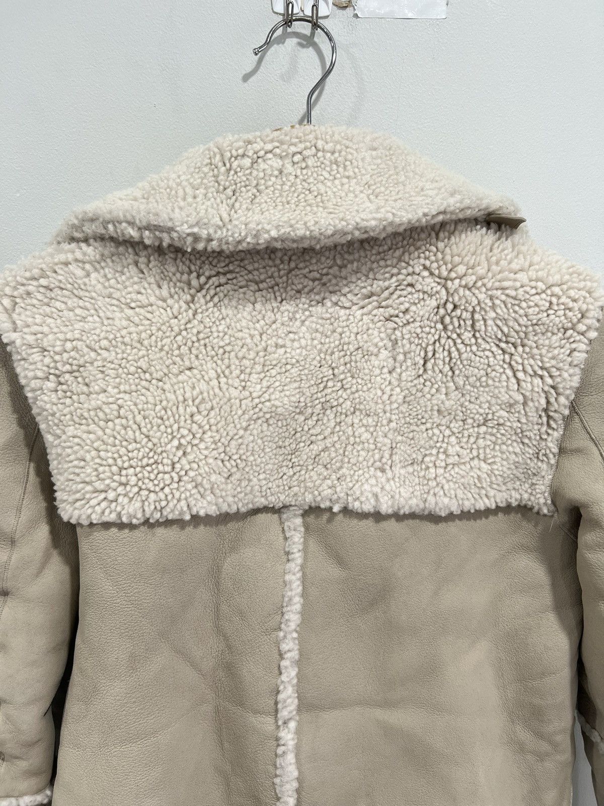Japanese Brand Womens Woolrich Shearling Coat Jacket S Size S / US 4 / IT 40 - 6 Thumbnail