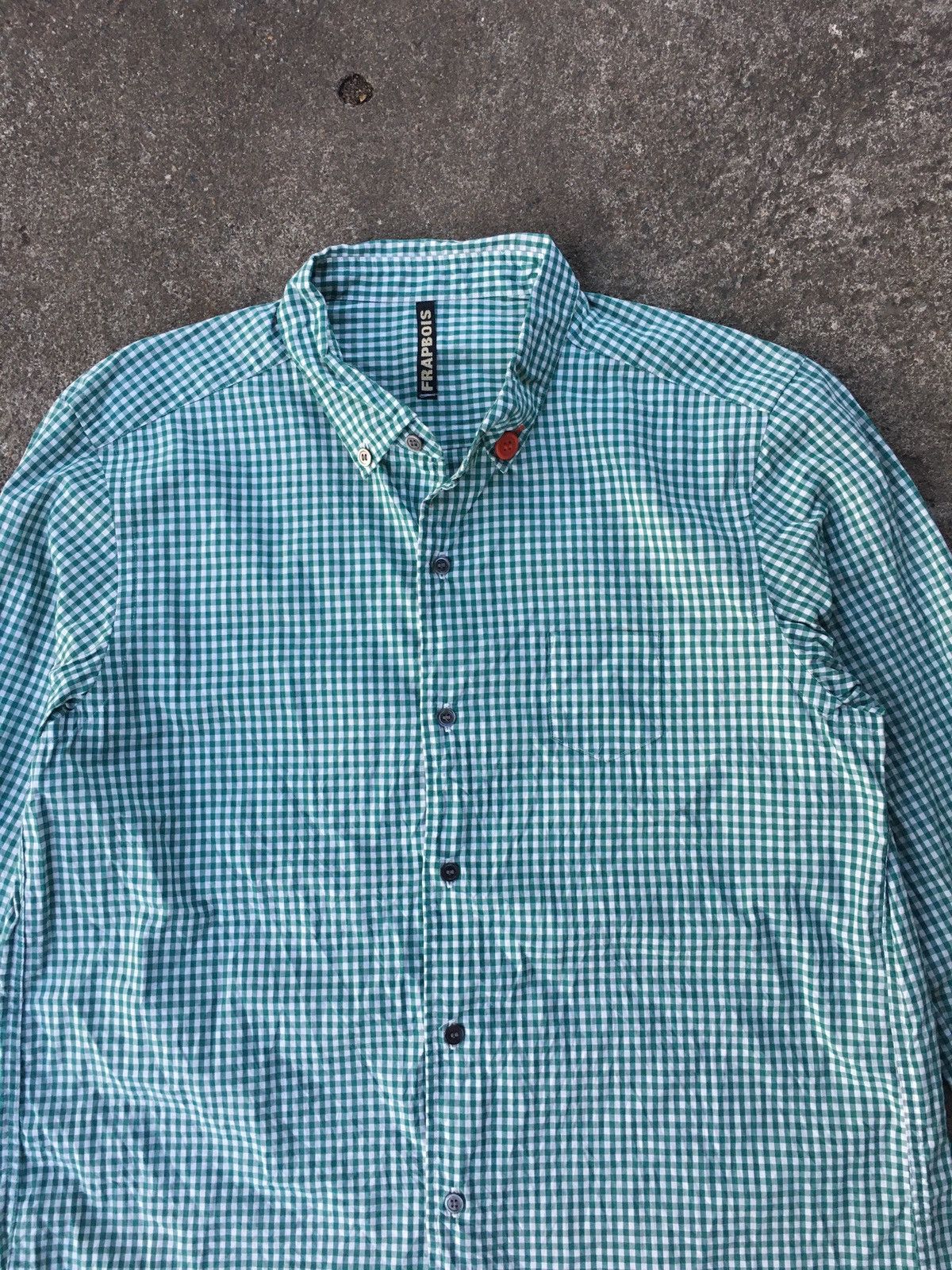 Issey Miyake 90S ISSEY MIYAKE FRAPBOIS GINGHAM SHIRT BUTTON UPS Size US M / EU 48-50 / 2 - 13 Thumbnail
