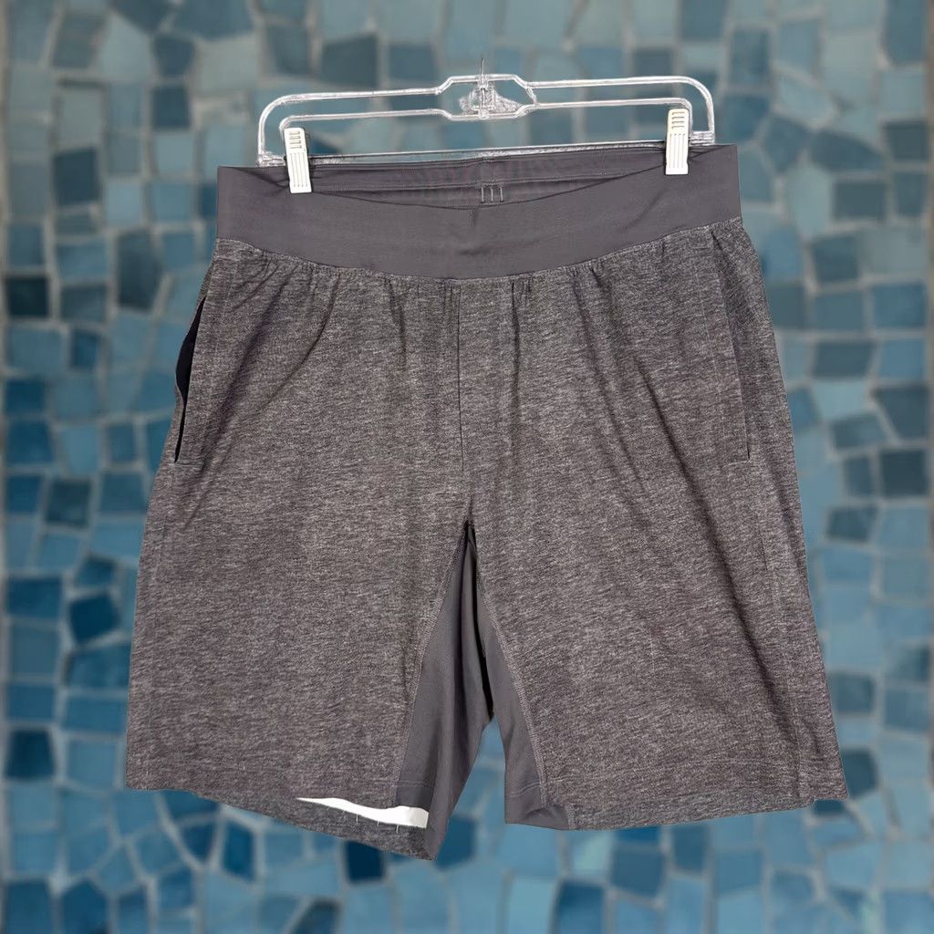 Lululemon Lululemon Surge Shorts Men’s M Gym Athletic 9” Inseam Running Heather Unlined Size US 31 - 1 Thumbnail