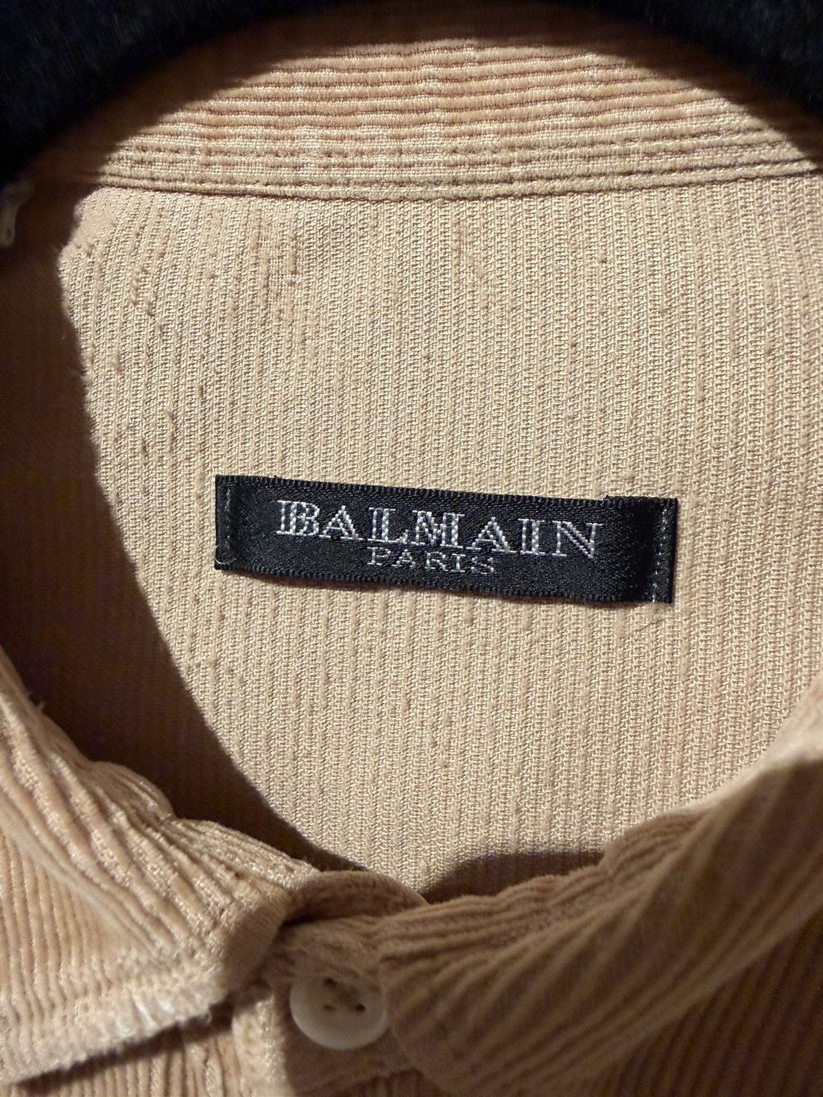 Balmain Balmain Decarnin Era Corduroy Shirt Size US XS / EU 42 / 0 - 3 Thumbnail