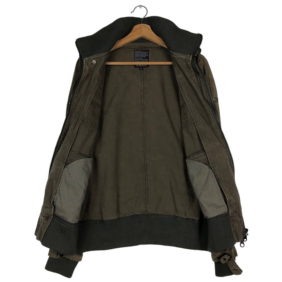 In The Attic 🔥VINTAGE BIKER JACKET IN THE ATTIC JAPAN MULTI POCKET PUNK Size US M / EU 48-50 / 2 - 13 Thumbnail