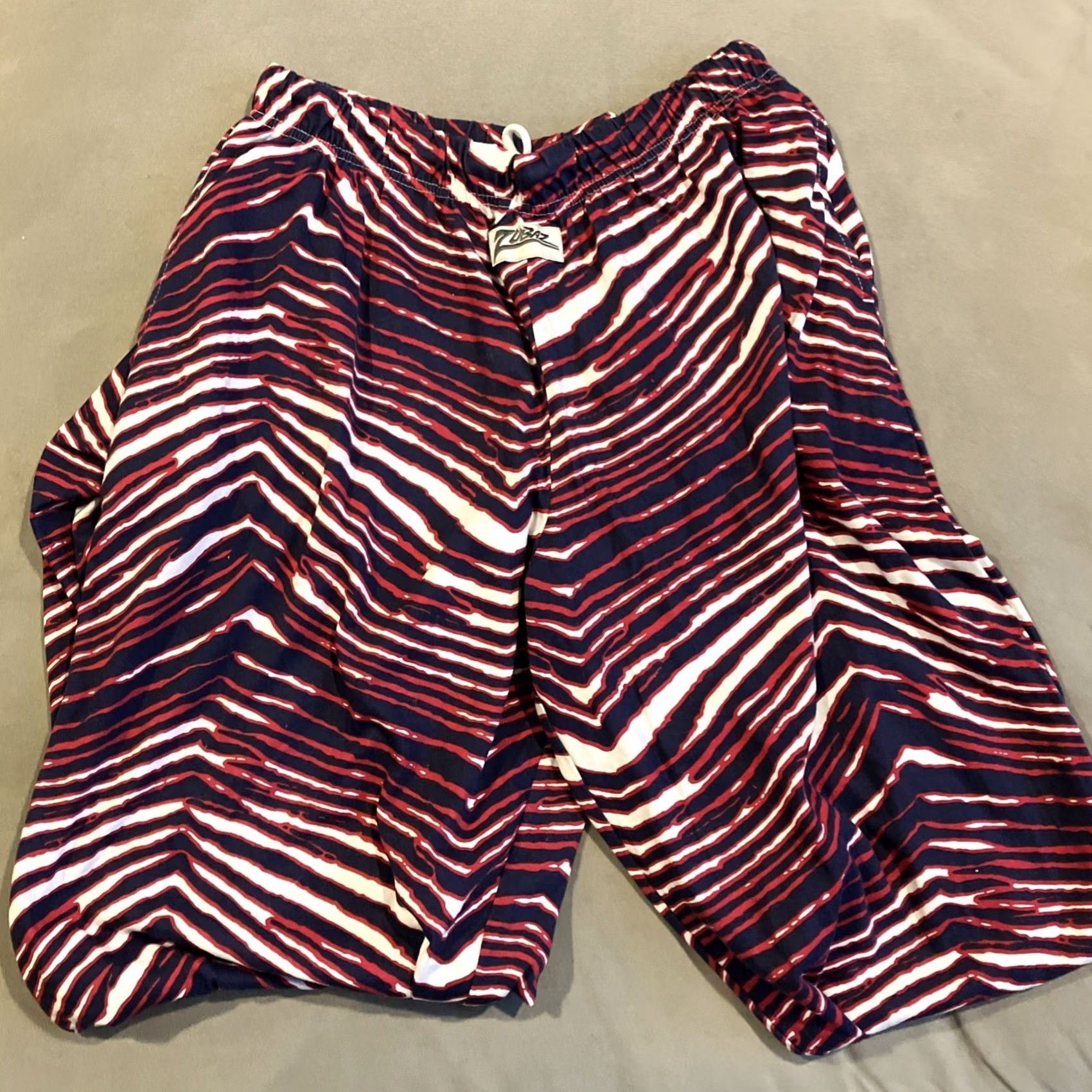 Vintage Vintage Zubaz Buffalo Bills Drawstring Weightlifting Pants XL Size US 36 / EU 52 - 7 Thumbnail