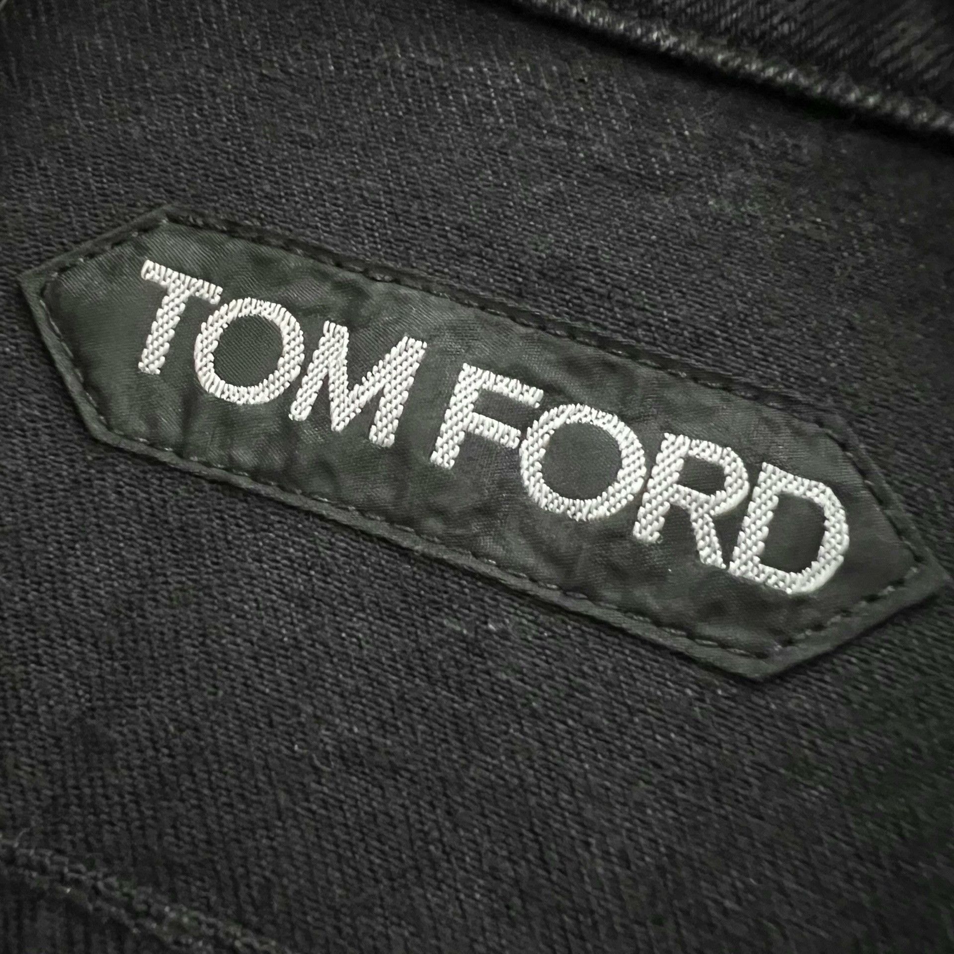 Tom Ford TOM FORD Black Denim Jacket Size US XL / EU 56 / 4 - 3 Thumbnail