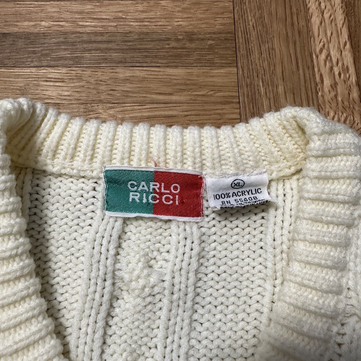 Vintage Vintage Carlo Ricci sweater vest Size US XL / EU 56 / 4 - 4 Thumbnail