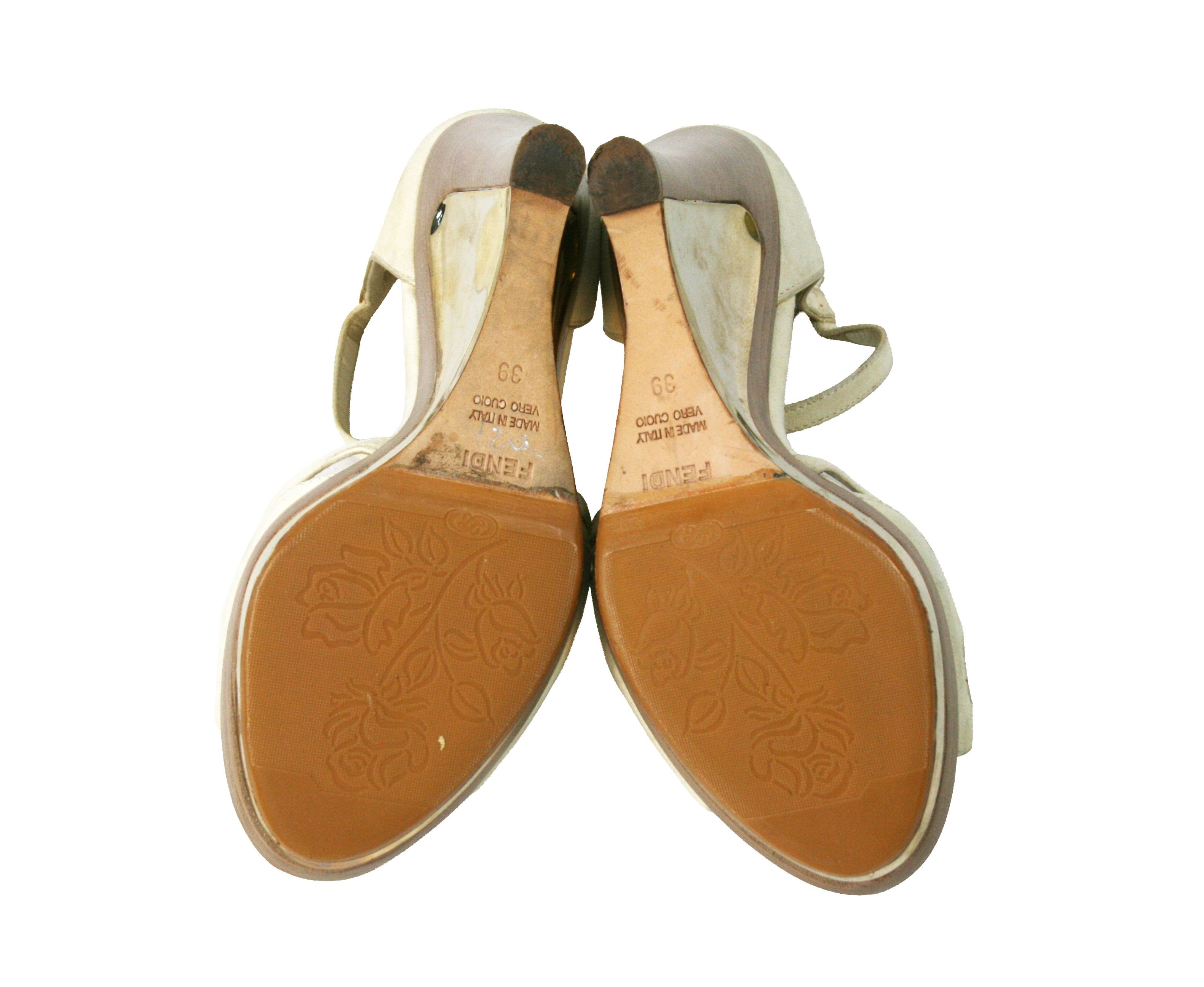 Fendi Wedge Strap Sandals Size US 9 / IT 39 - 11 Thumbnail