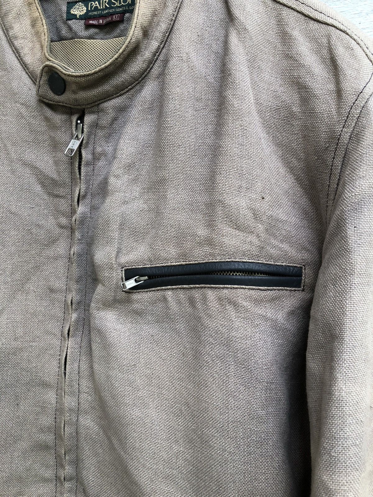 Japanese Brand Pair Slope Sun Faded Biker Moto Jacket Size US XL / EU 56 / 4 - 4 Thumbnail