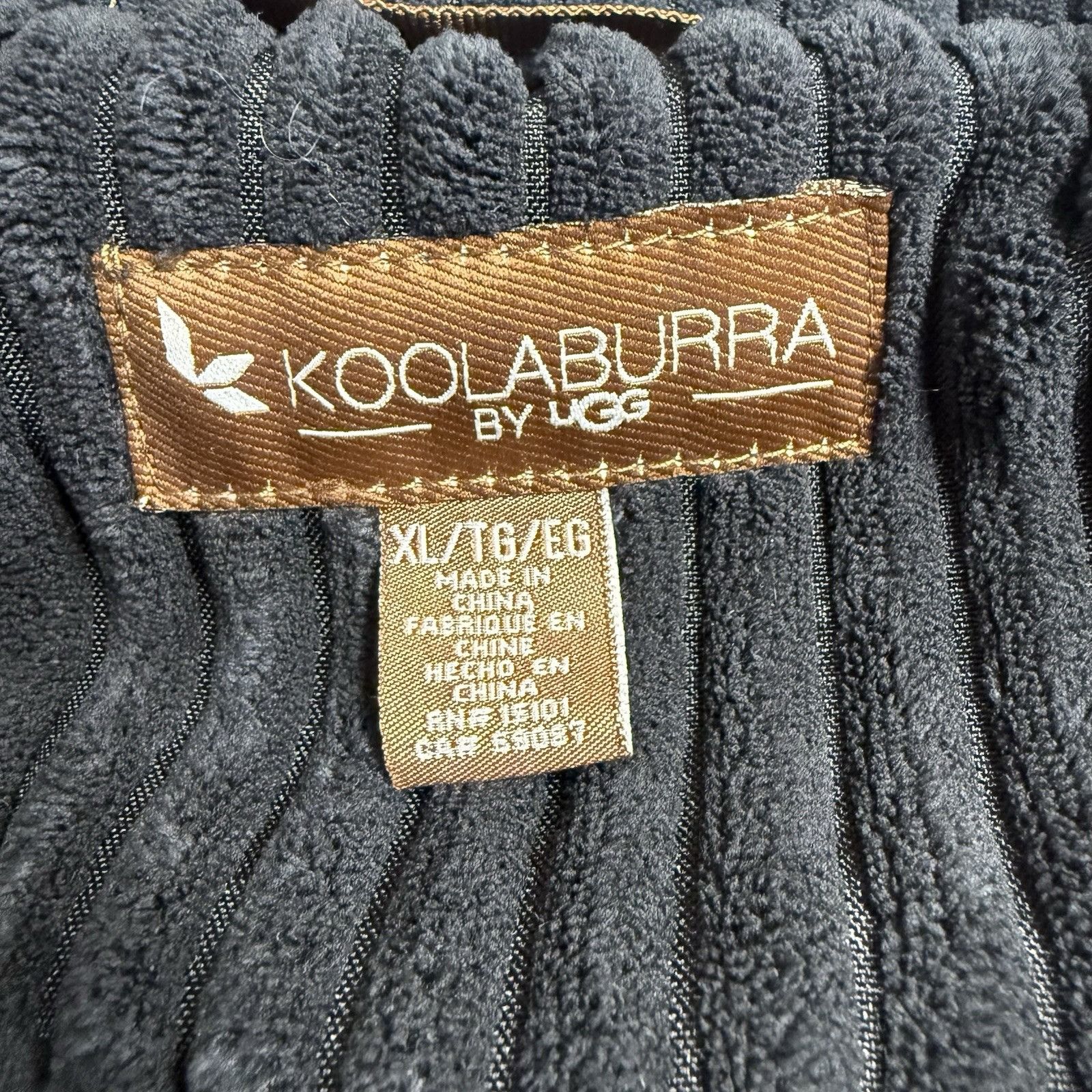 Koolaburra × Ugg Koolaburra by Ugg Jacket Womens XL Black Corduroy Full Zip B Size XL / US 12-14 / IT 48-50 - 9 Thumbnail